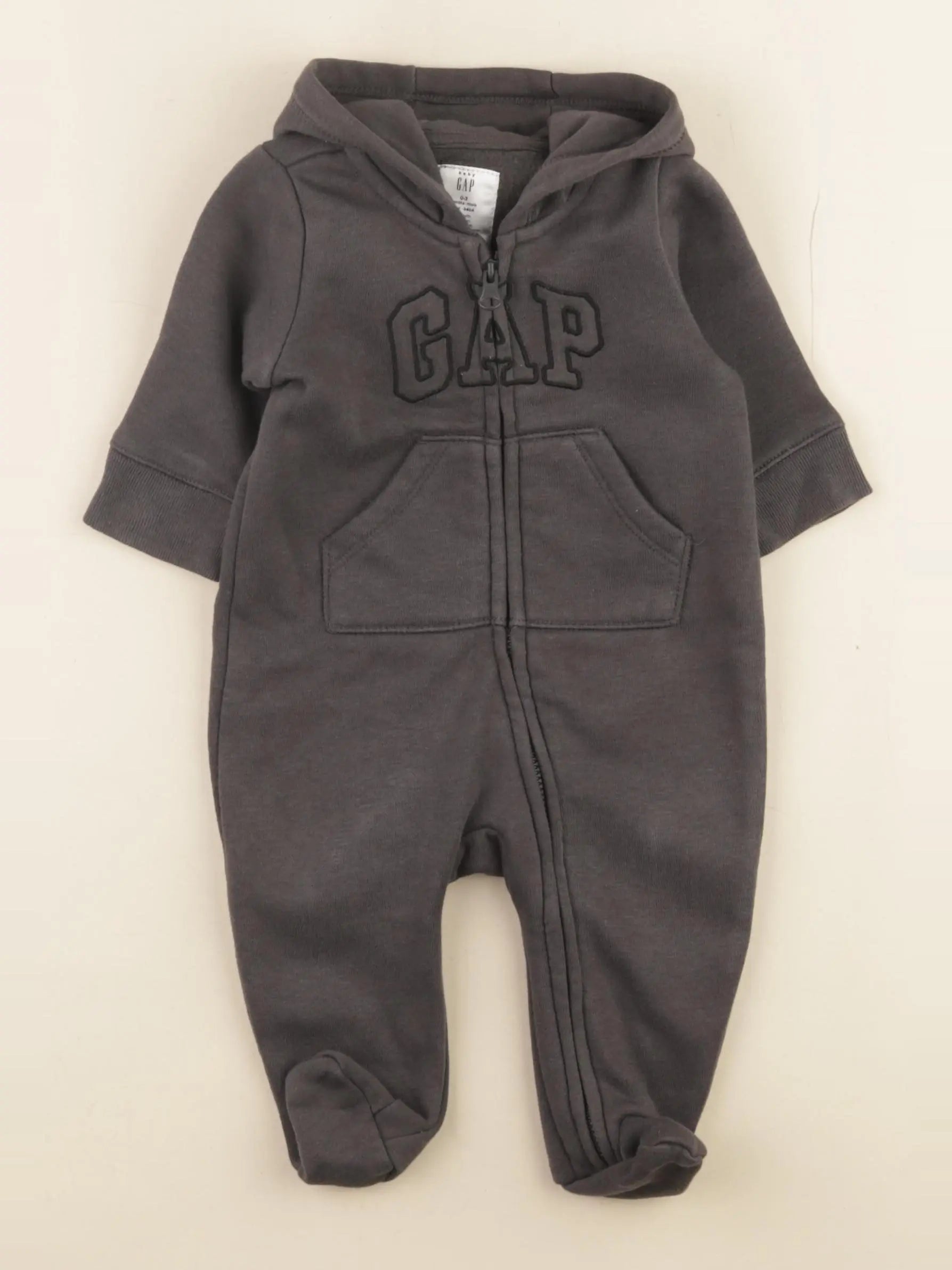 GAP - combinaison gris - 0/3 mois