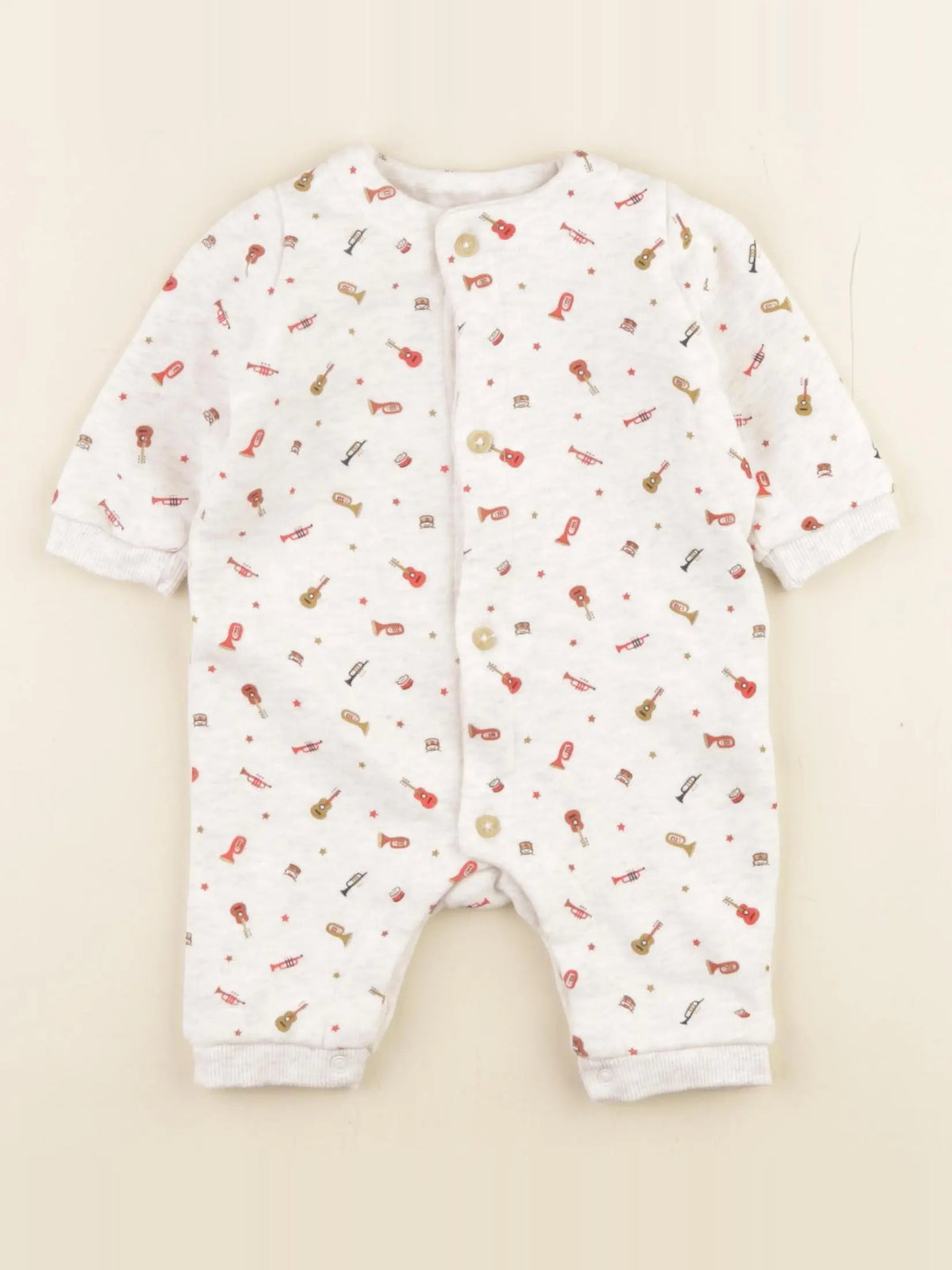 Boutchou - combinaison beige - 1 mois