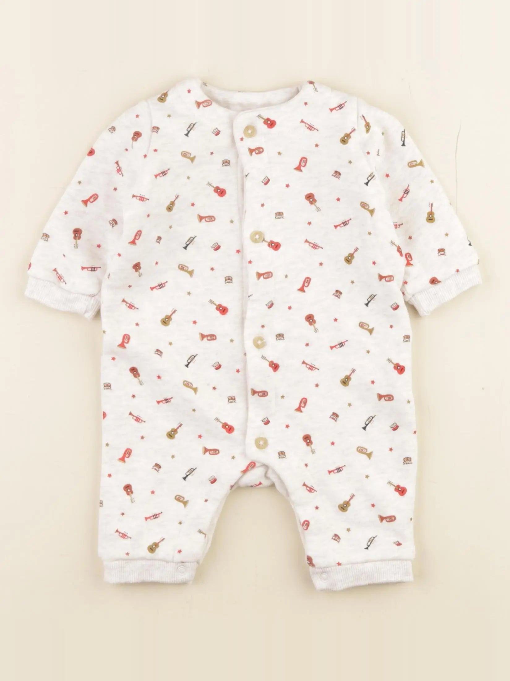 Boutchou - combinaison beige - 1 mois