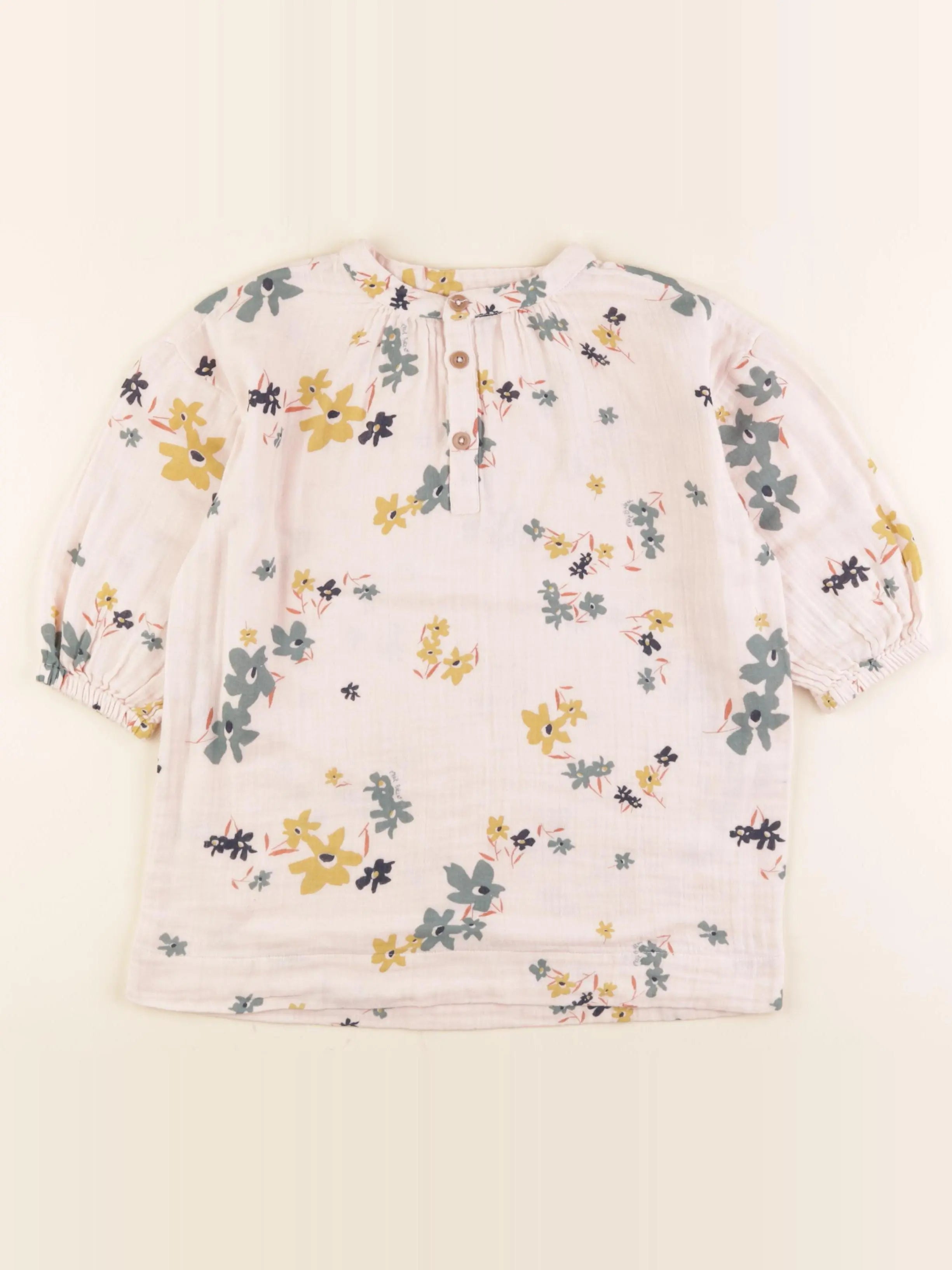 Petit Bateau - robe rose - 4 ans