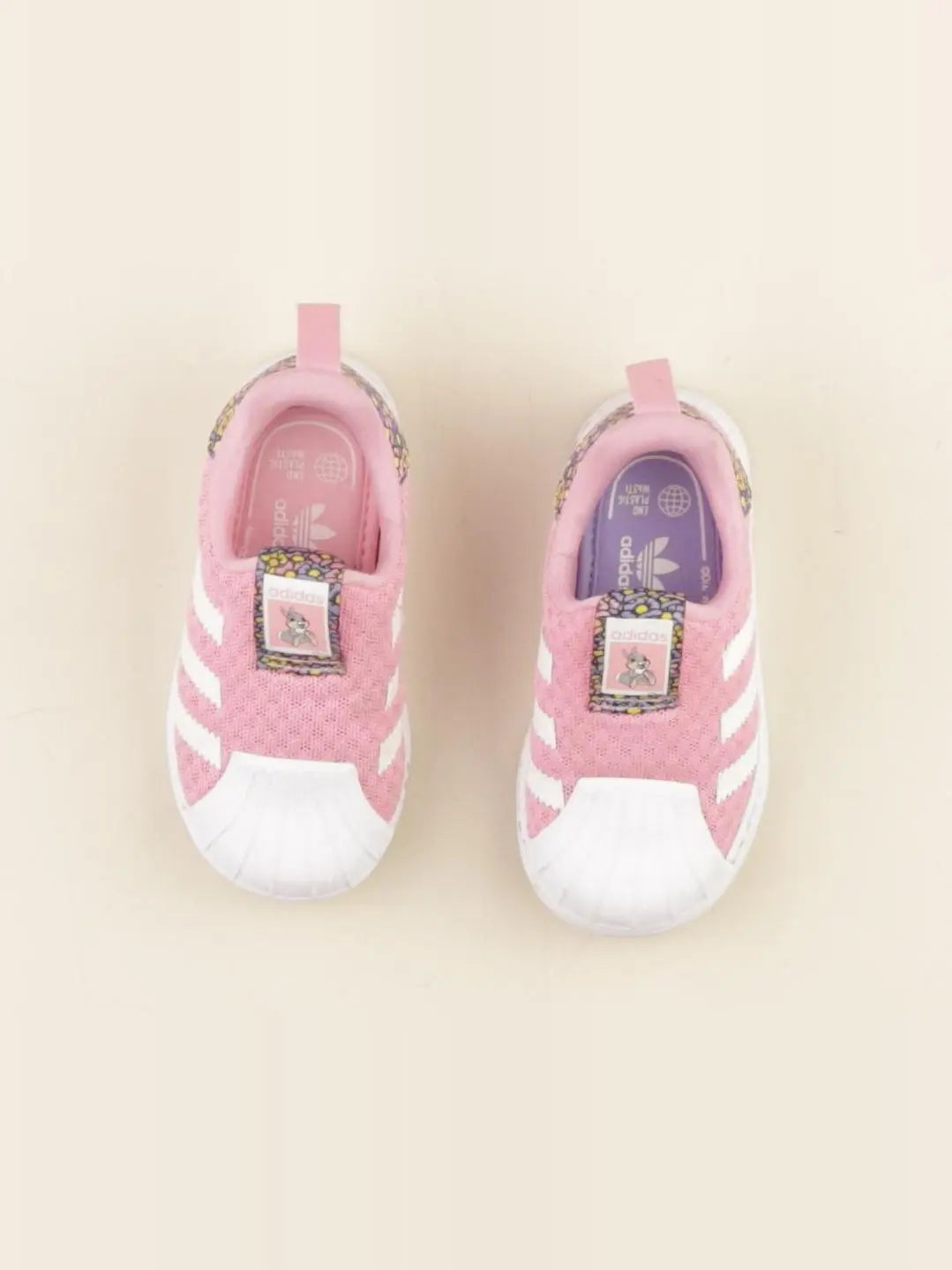 Adidas - tennis élastiqué rose - pointure 22