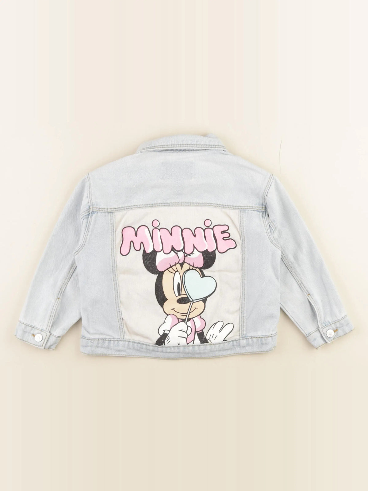 Zara - veste imprimé au dos bleu - 2/3 ans