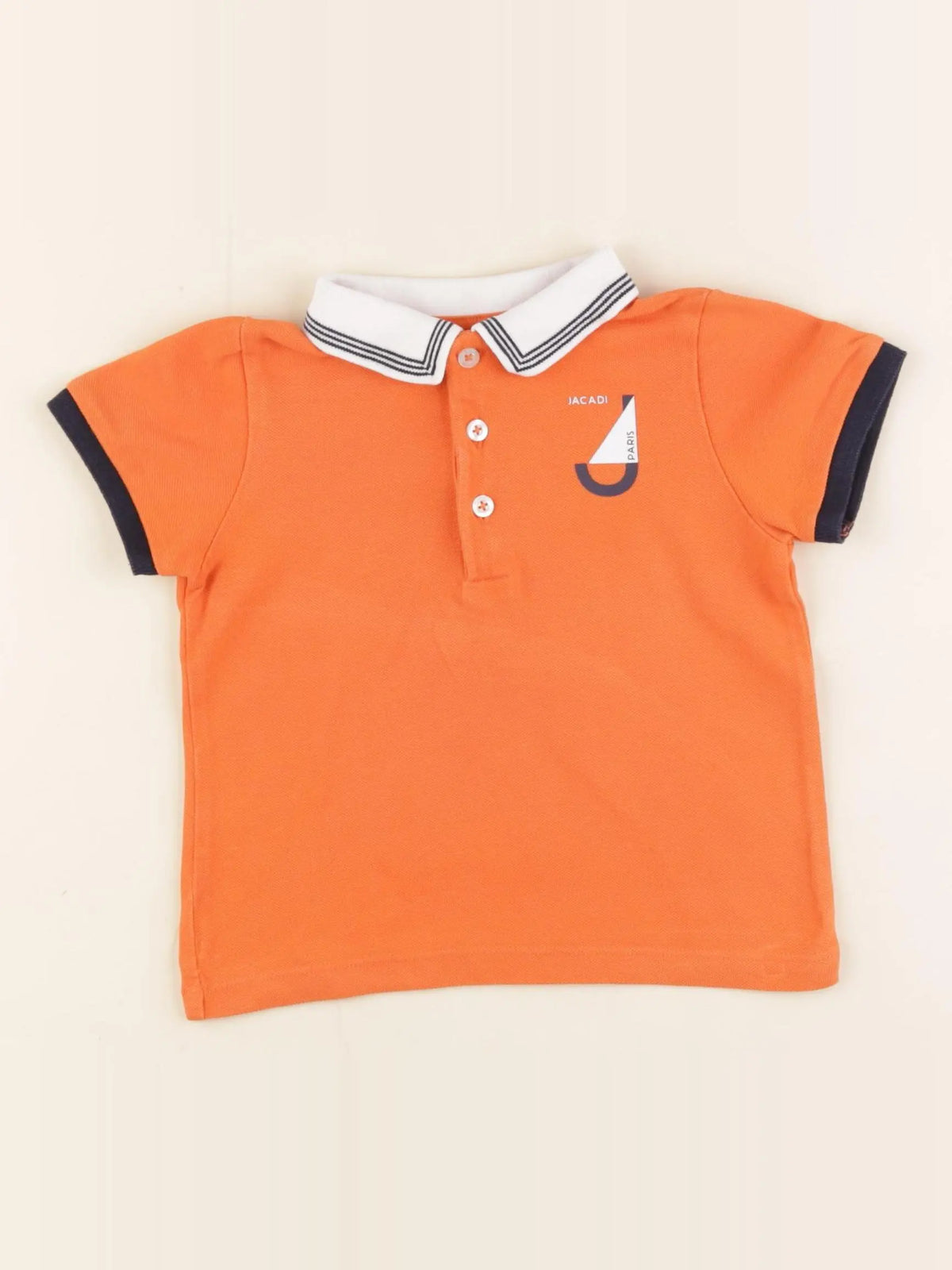 Jacadi - polo orange - 24 mois
