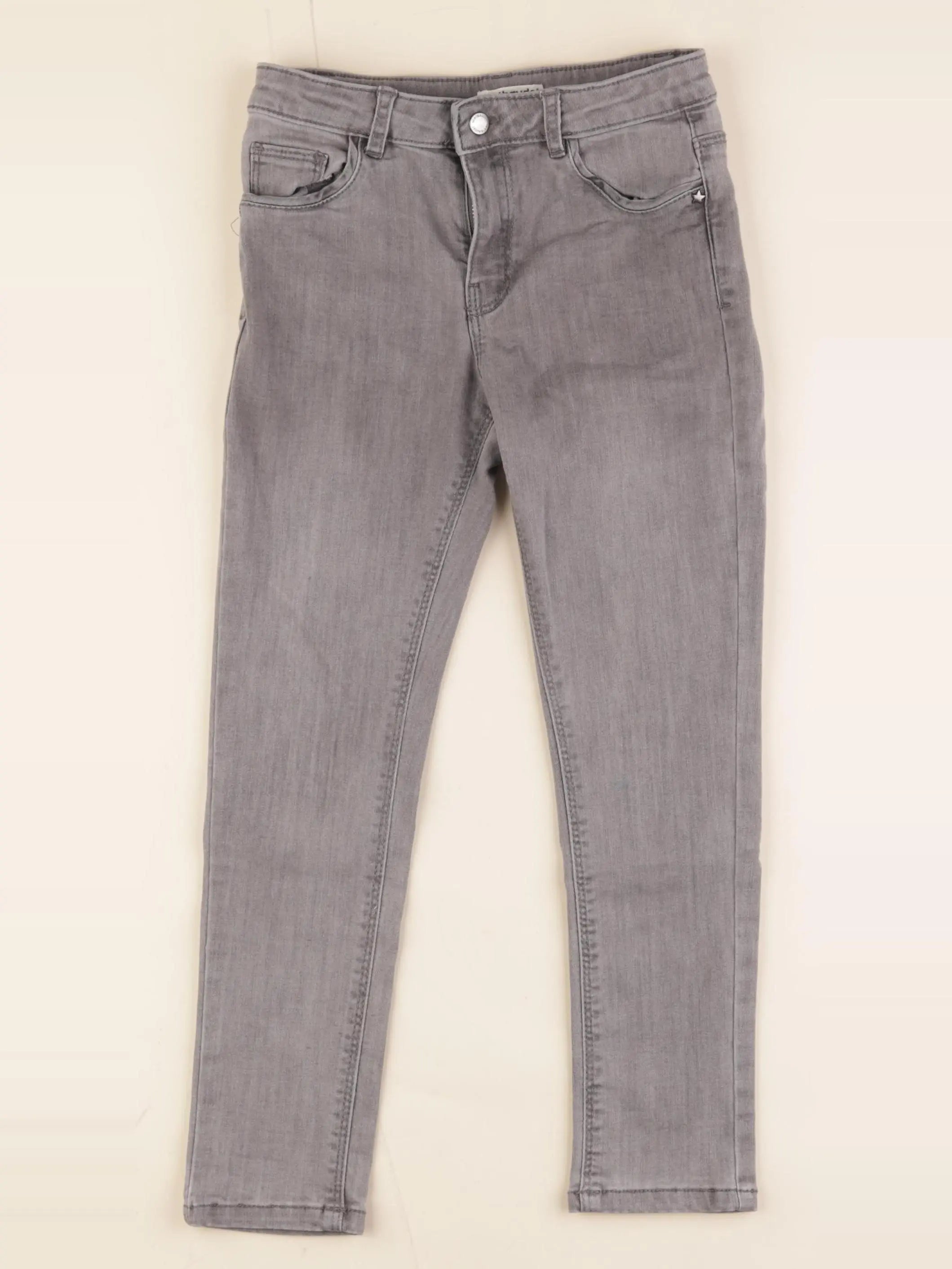 Vertbaudet - jean gris - 6 ans