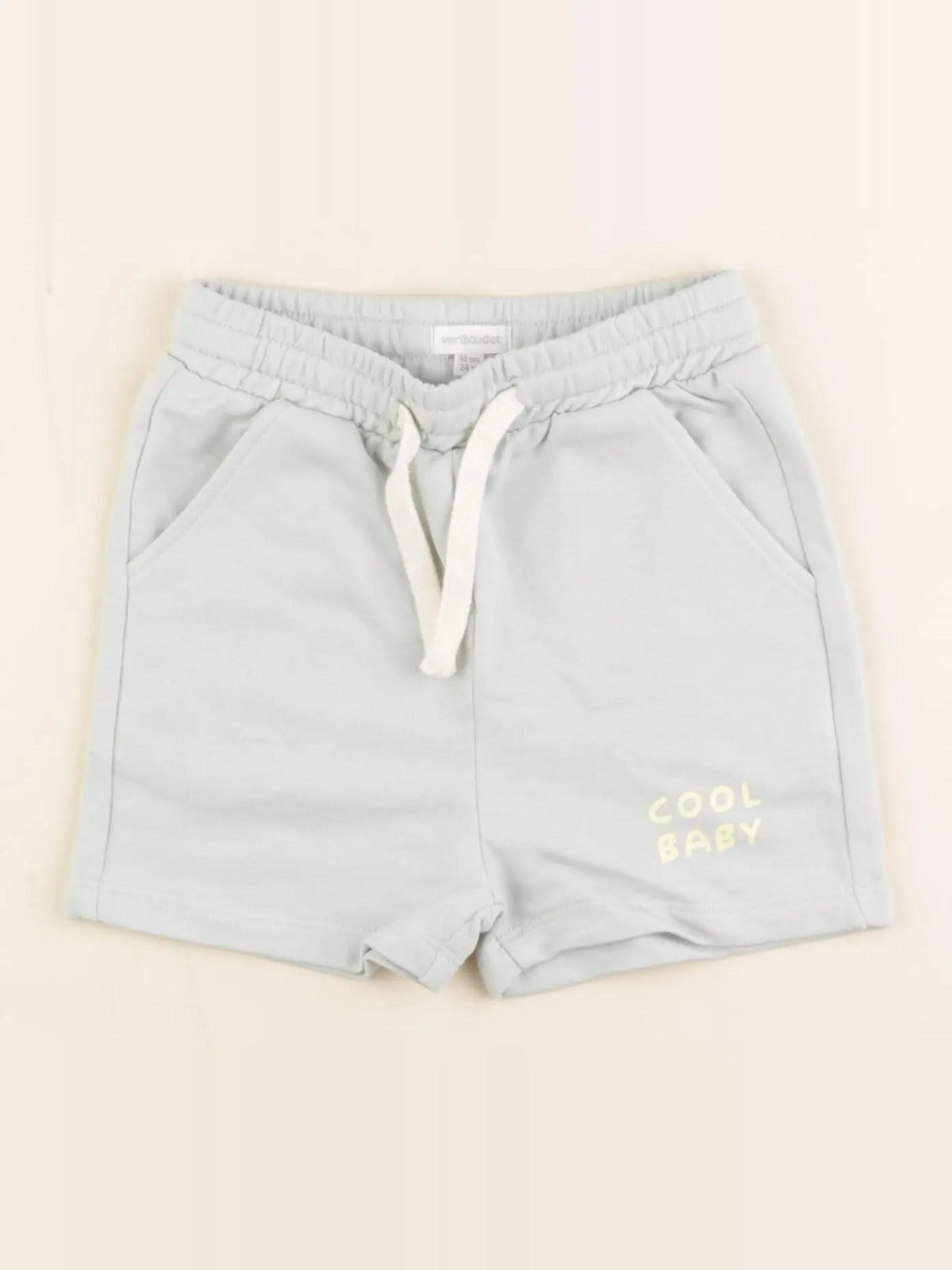 Vertbaudet - short vert - 24 mois