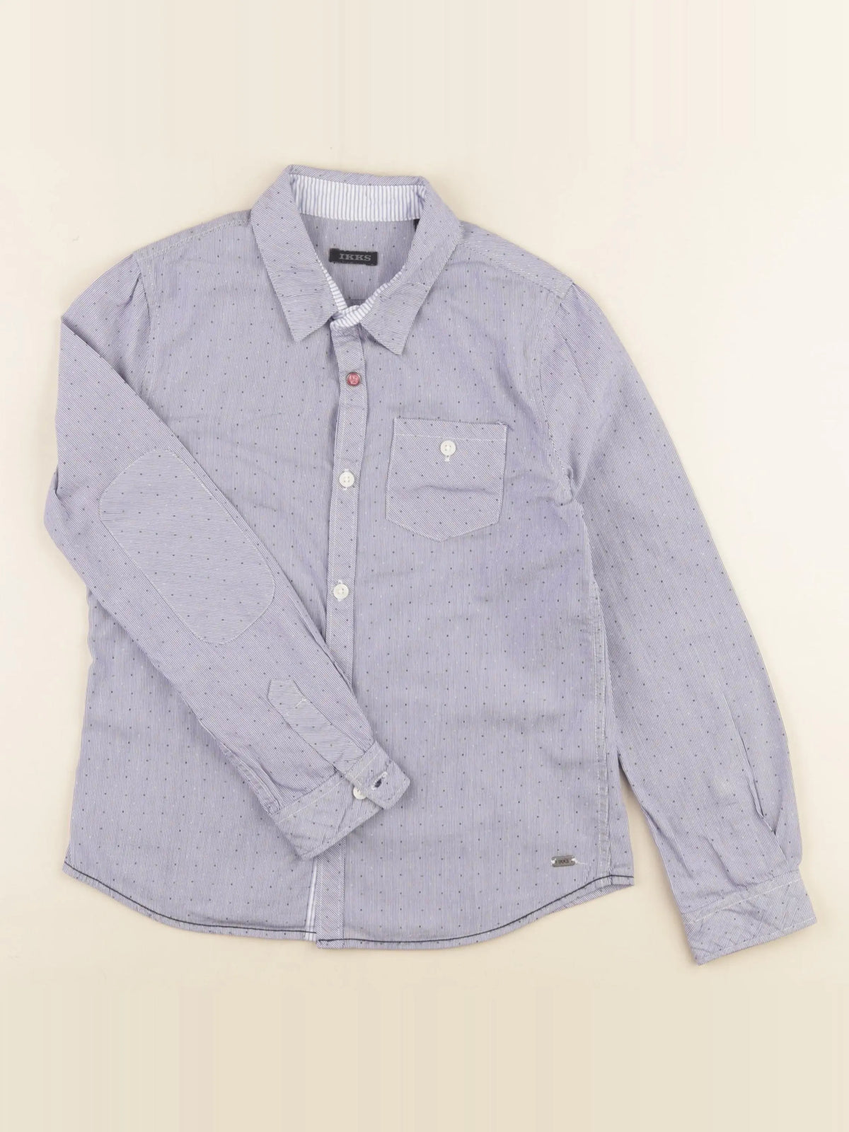 IKKS - chemise bleu - 8 ans