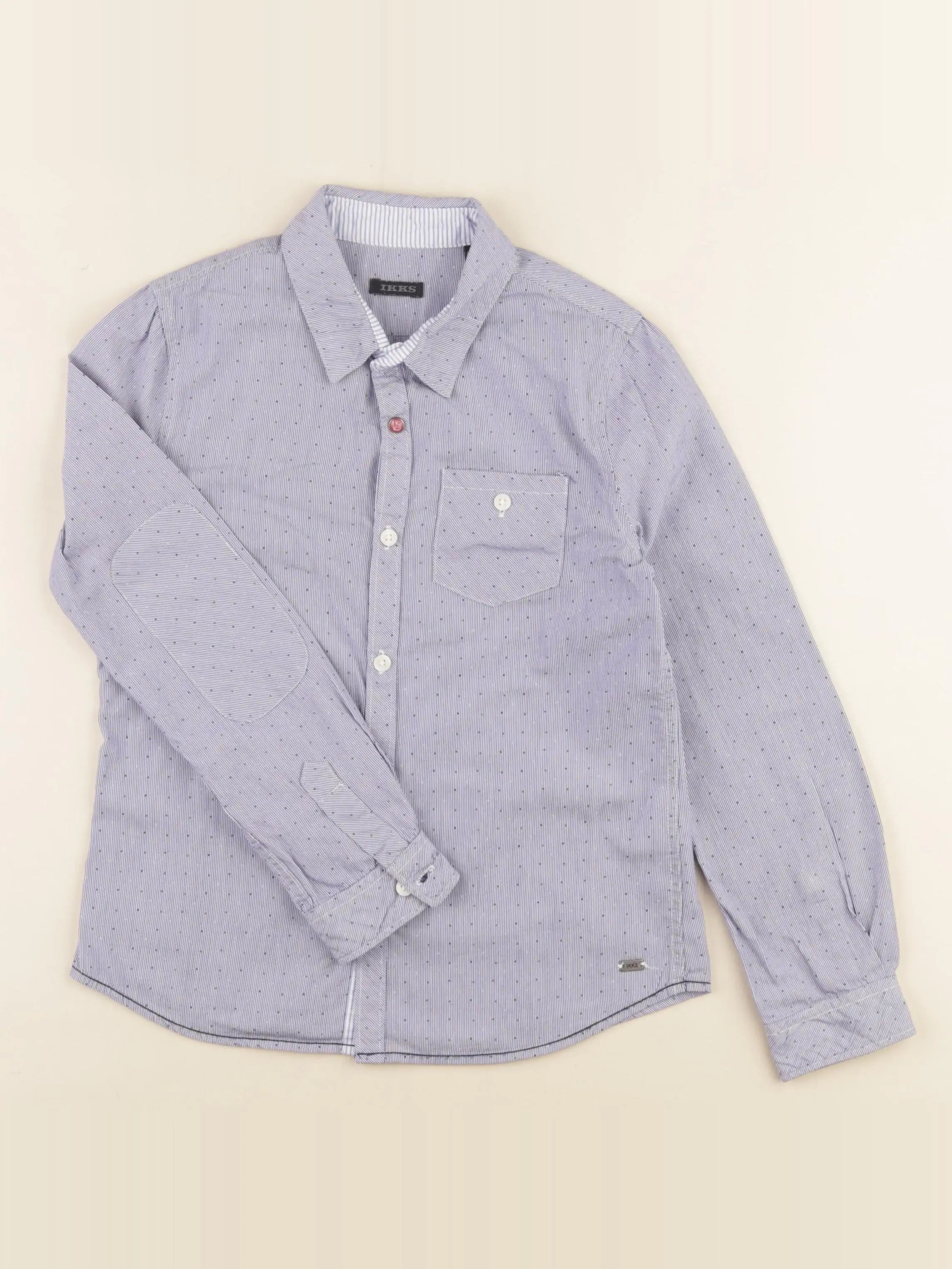 IKKS - chemise bleu - 8 ans