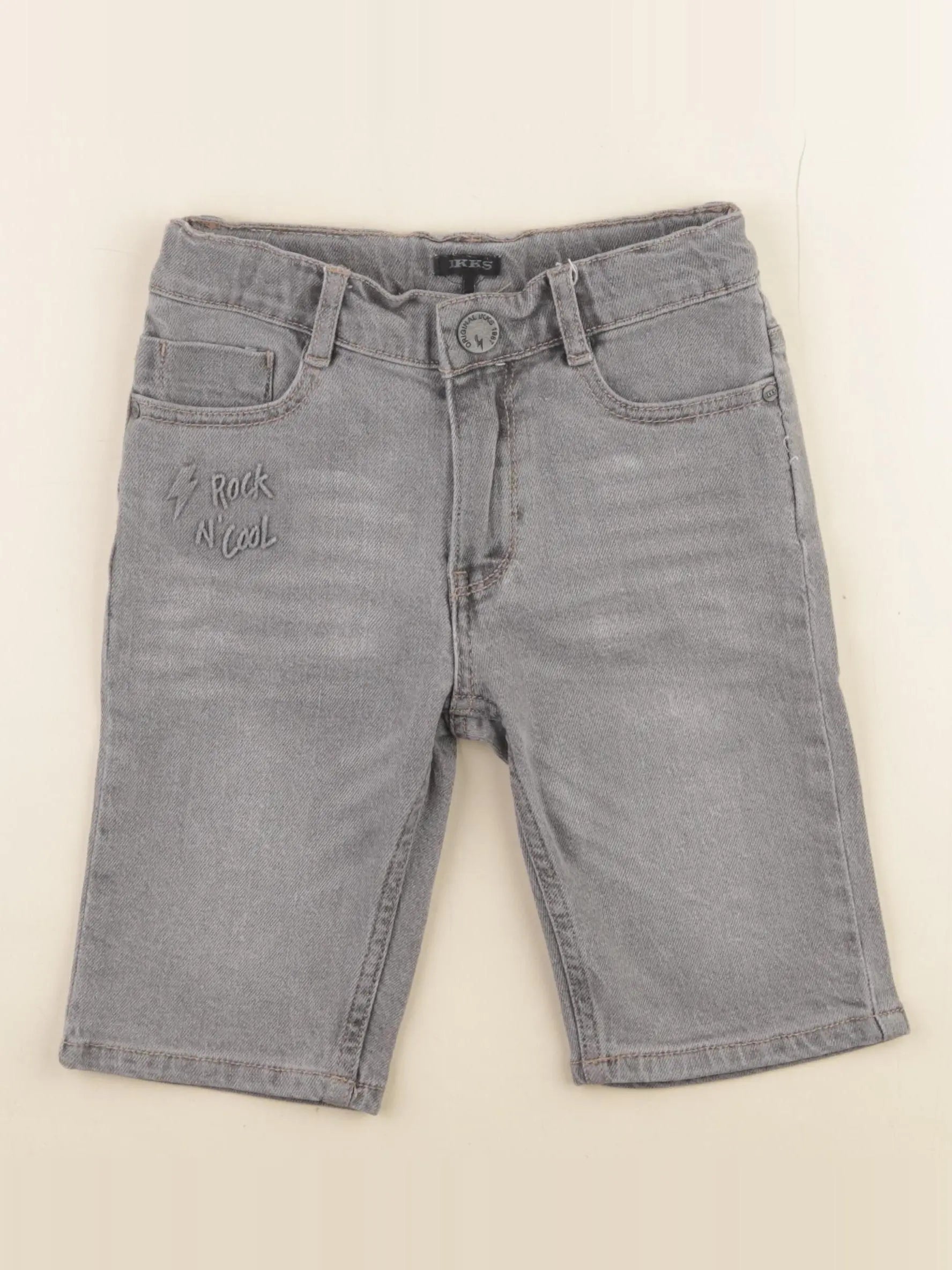 IKKS - short gris - 8 ans