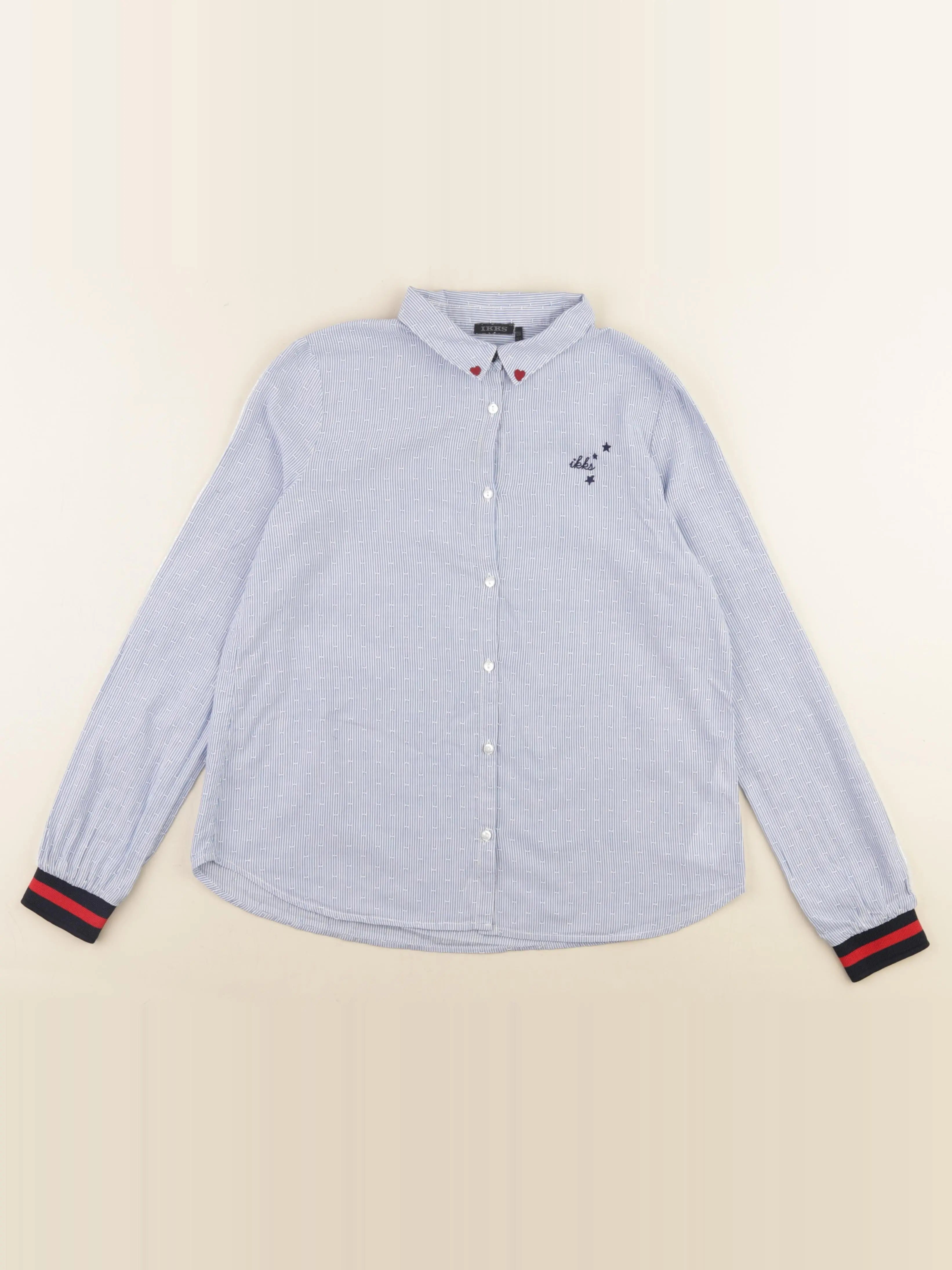 IKKS - chemise bleu - 12 ans
