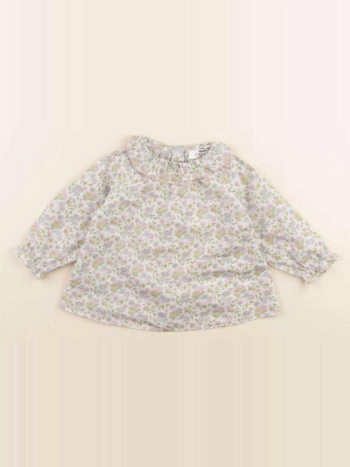 Cyrillus - blouse multicolore - 6 mois