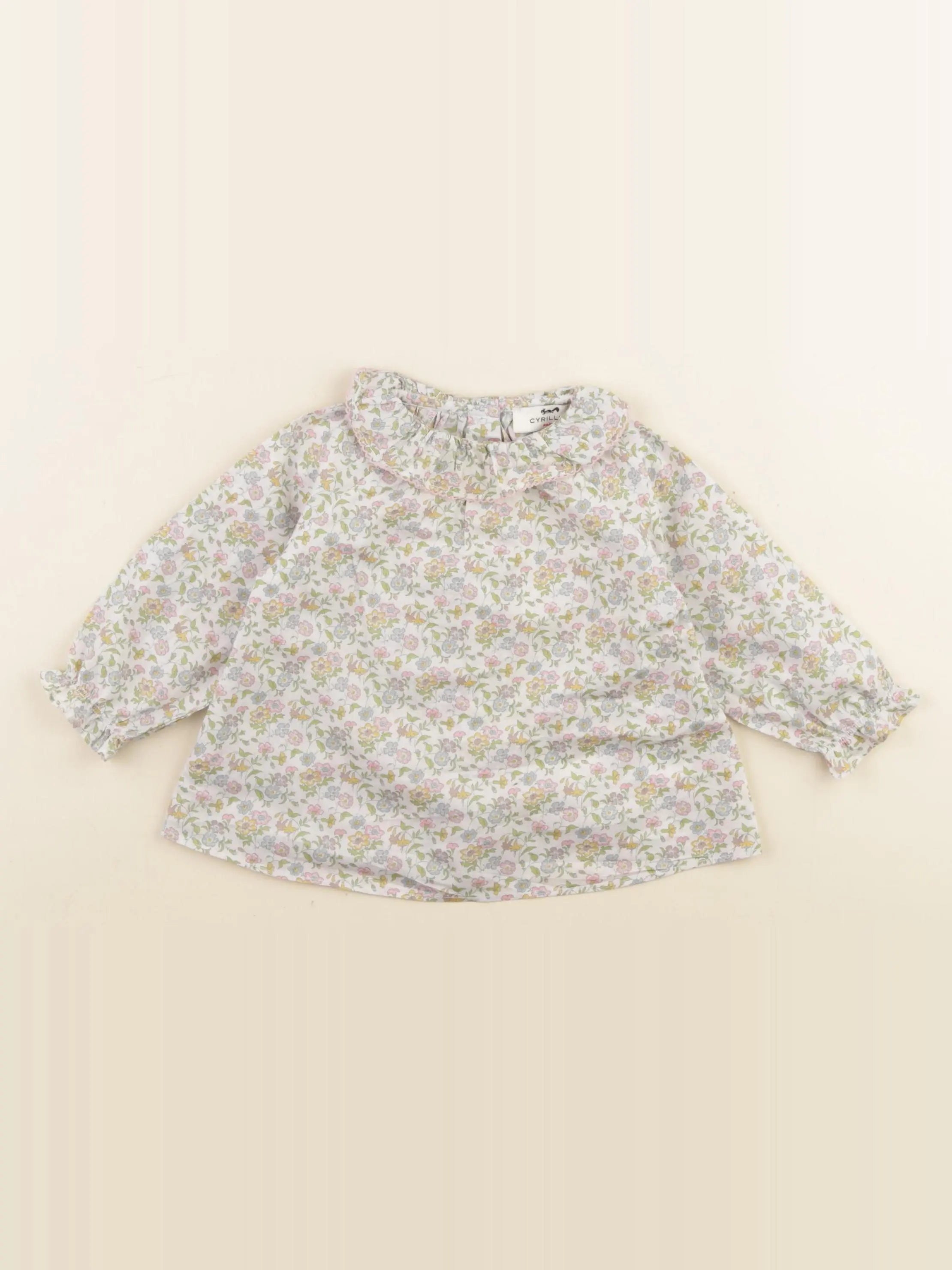 Cyrillus - blouse multicolore - 6 mois