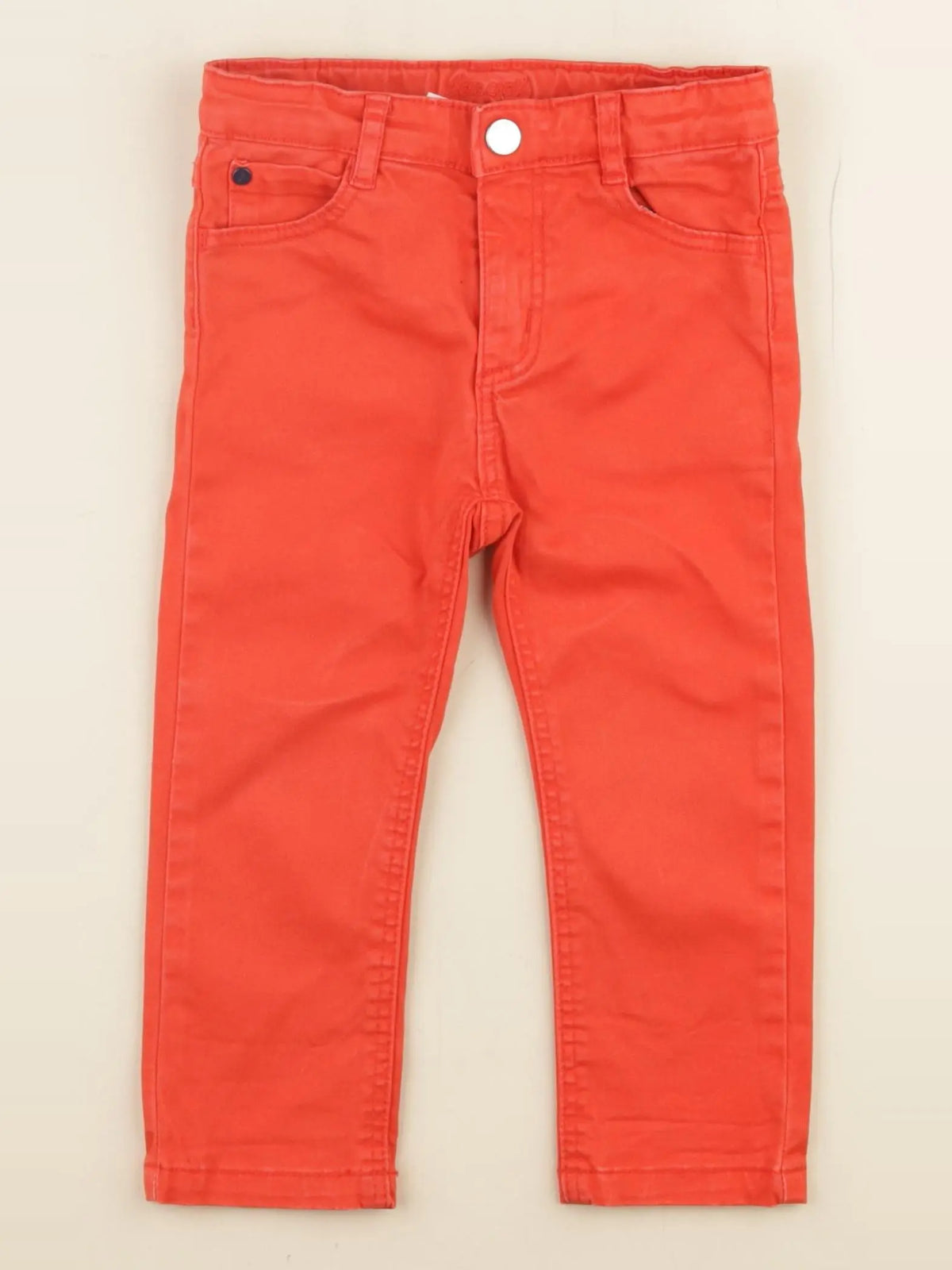 Jacadi - pantalon rouge - 24 mois