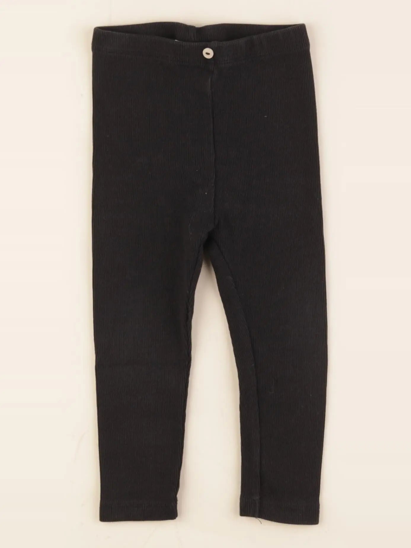 Zara - legging noir - 12/18 mois