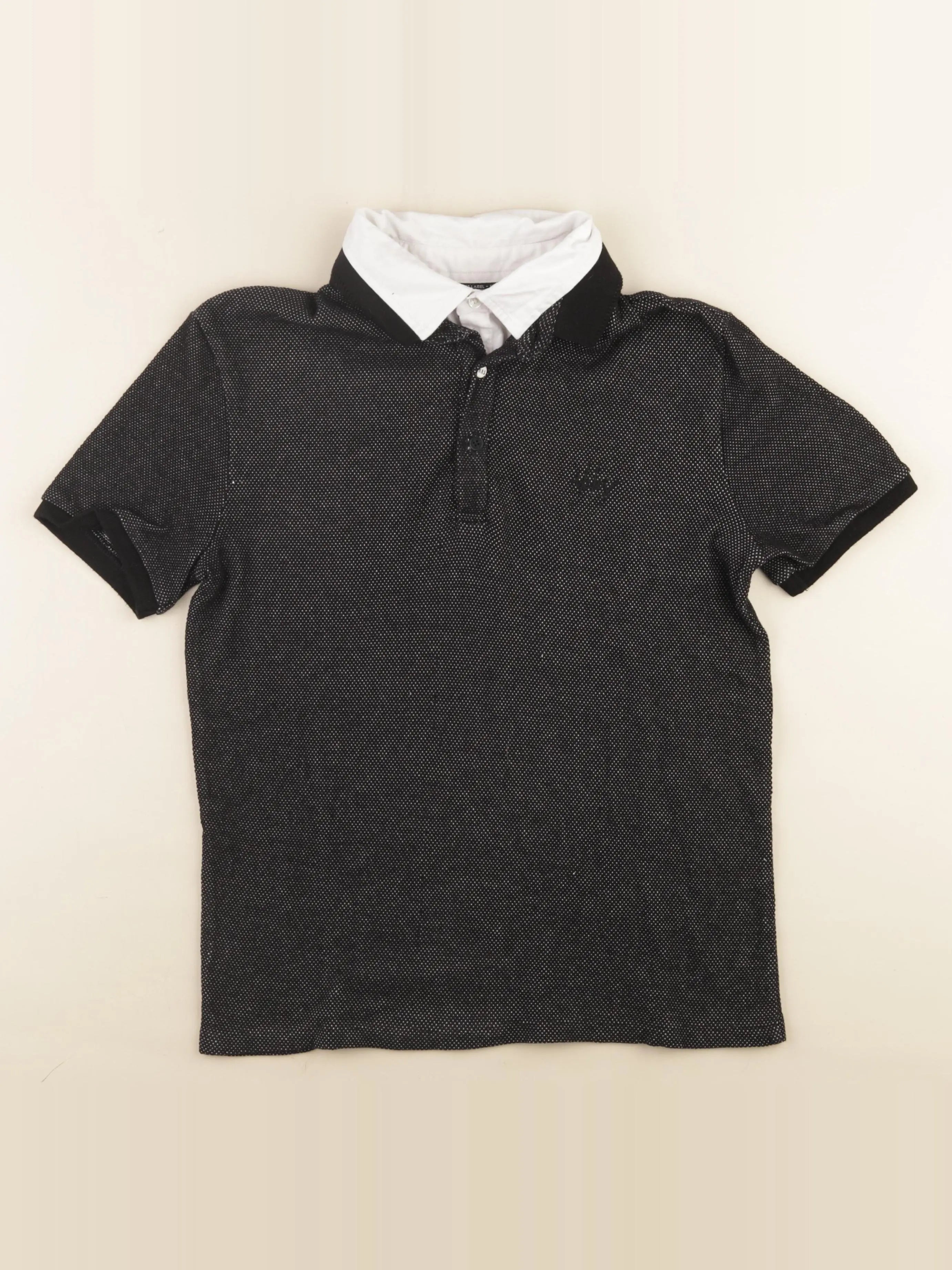 IKKS - polo noir - 14 ans