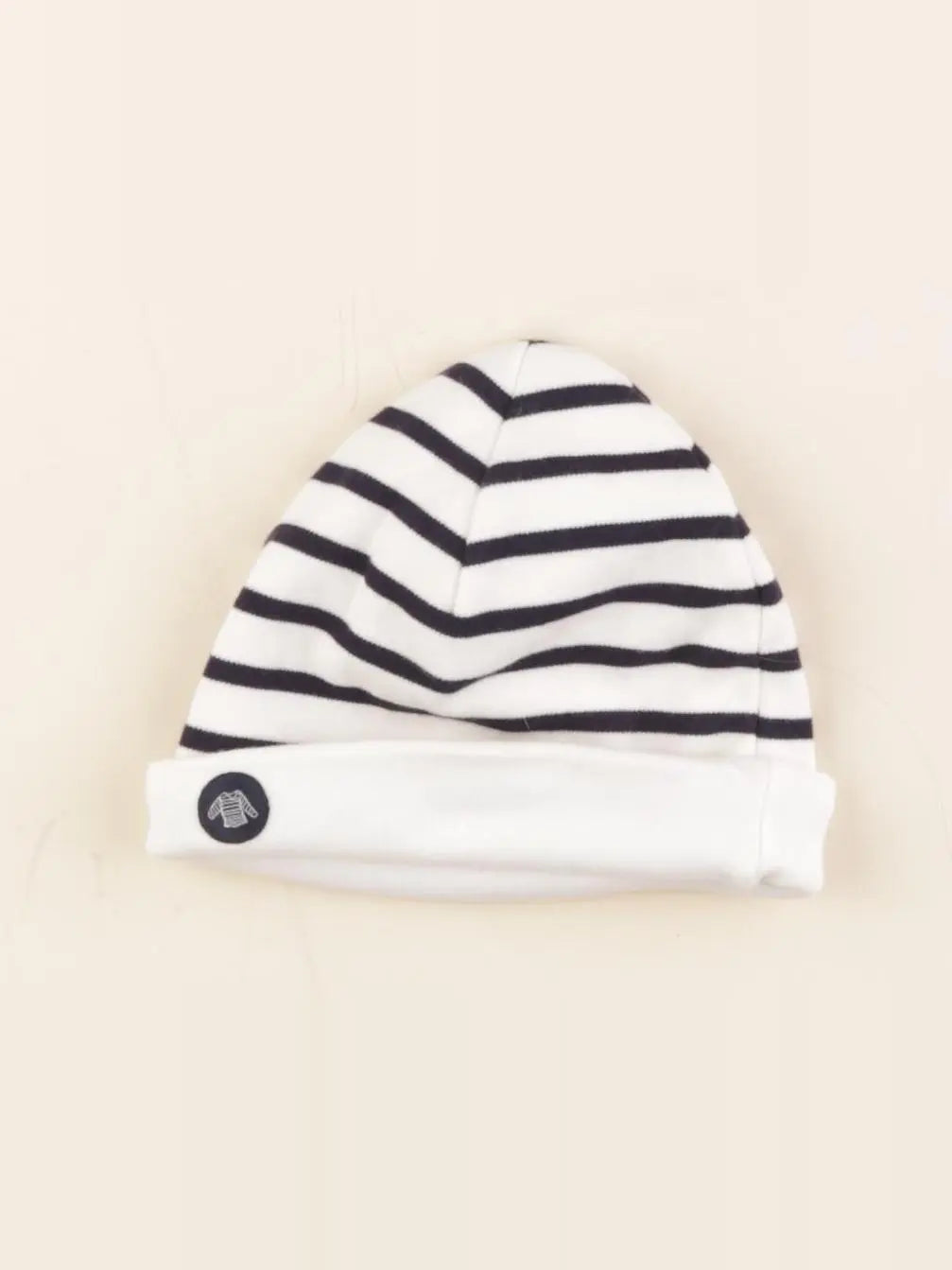 Armor Lux - bonnet blanc - 24 mois