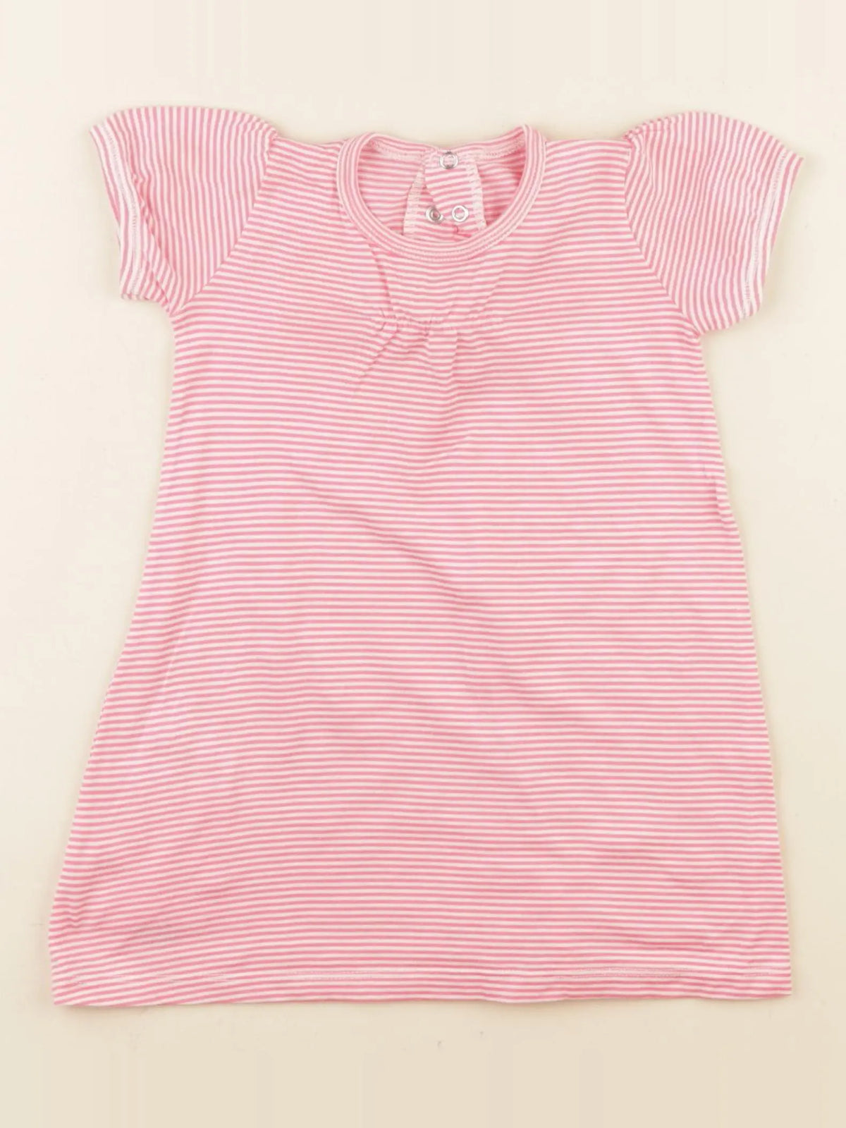 Petit Bateau - robe rose - 6 mois