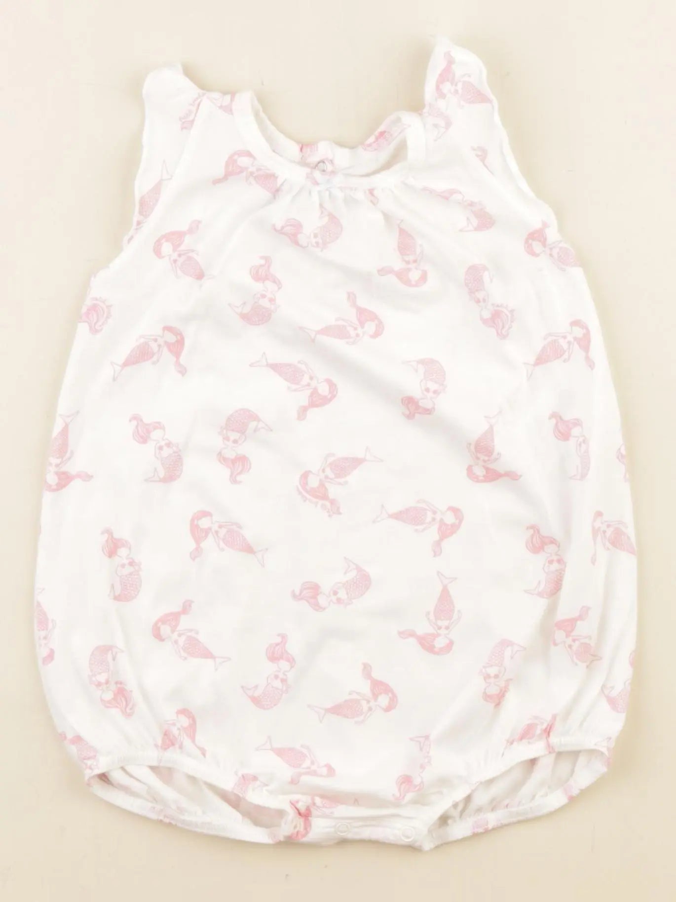 Petit Bateau - combinaison rose - 12 mois