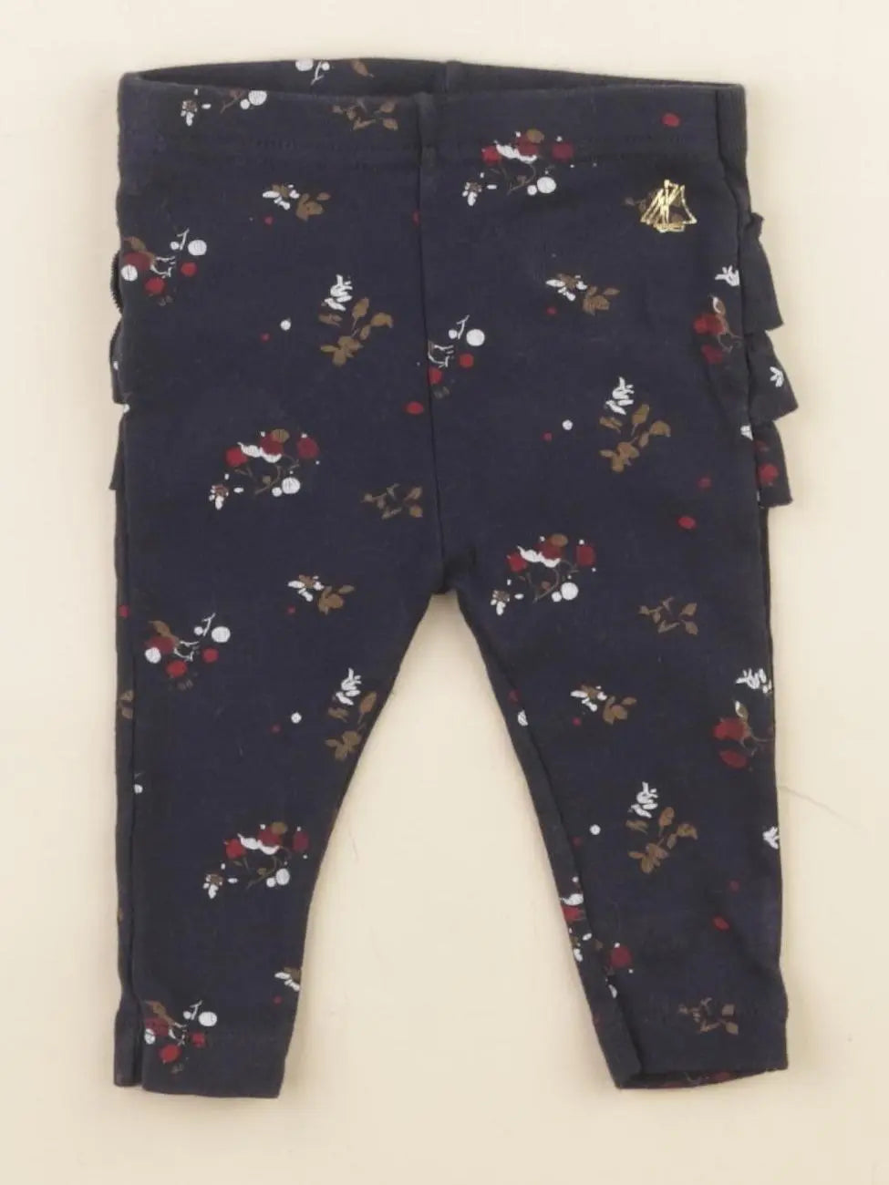 Petit Bateau - legging bleu - 3 mois