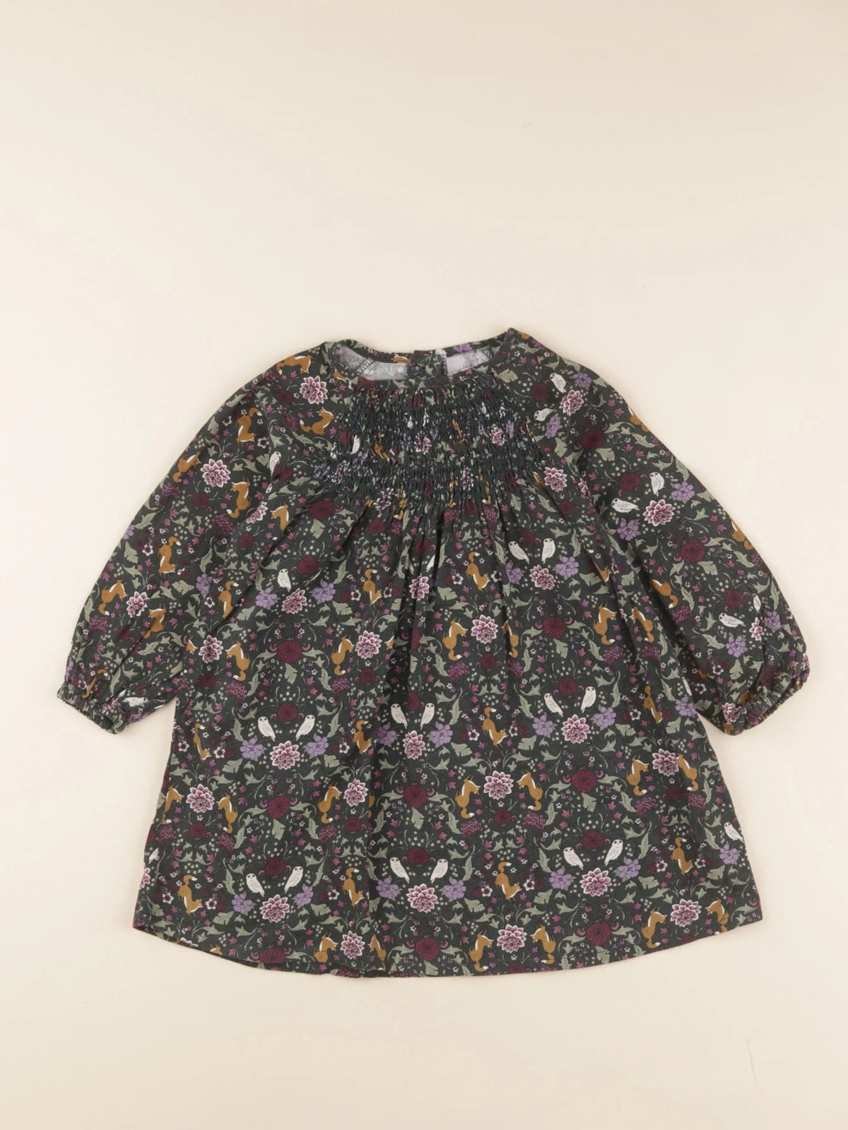 Vertbaudet - robe multicolore - 3 ans