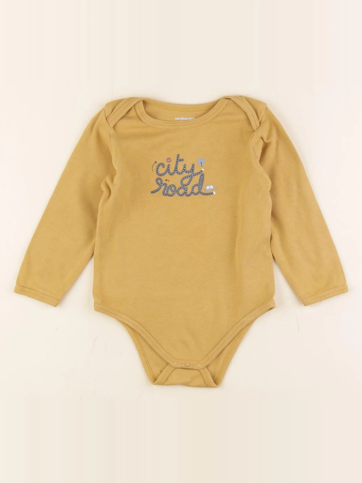 Vertbaudet - body jaune - 36 mois