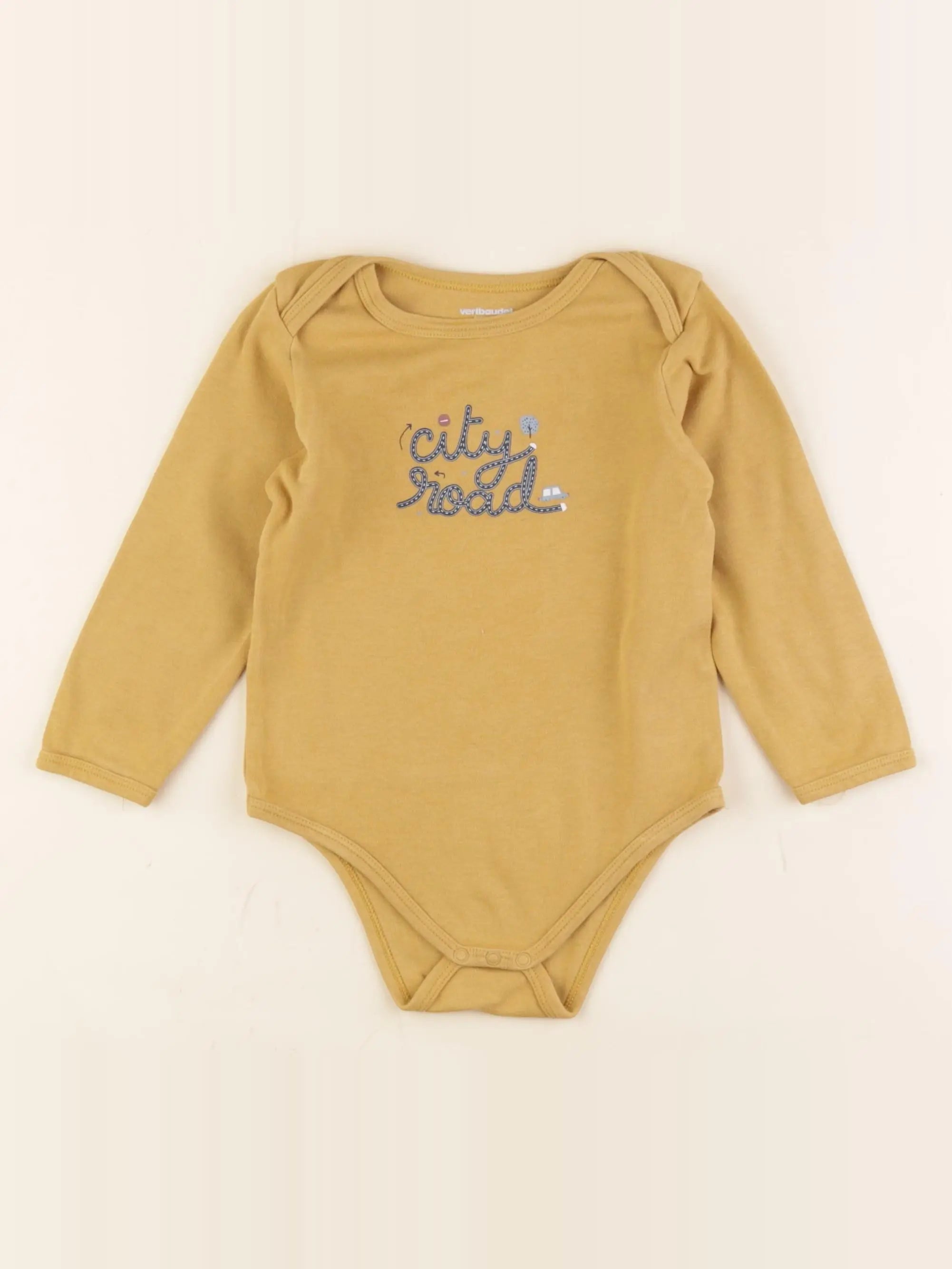 Vertbaudet - body jaune - 36 mois