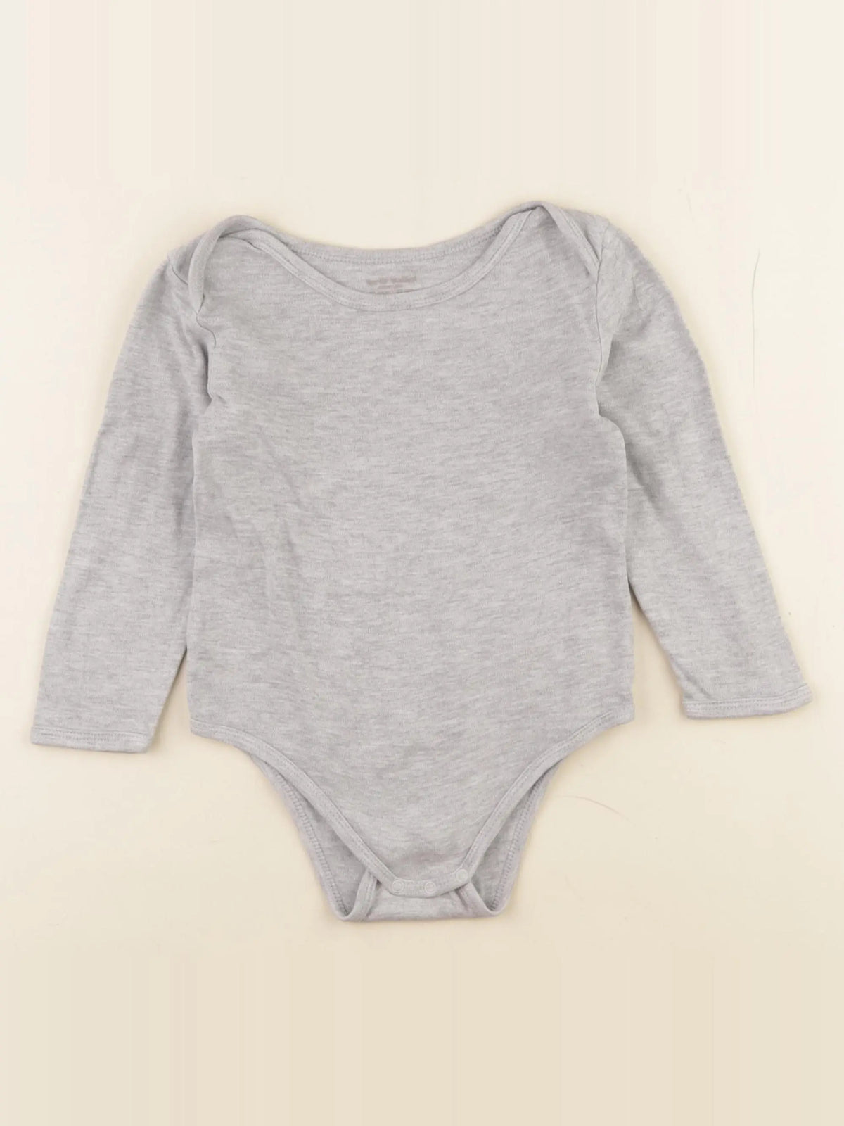 Vertbaudet - body gris - 36 mois