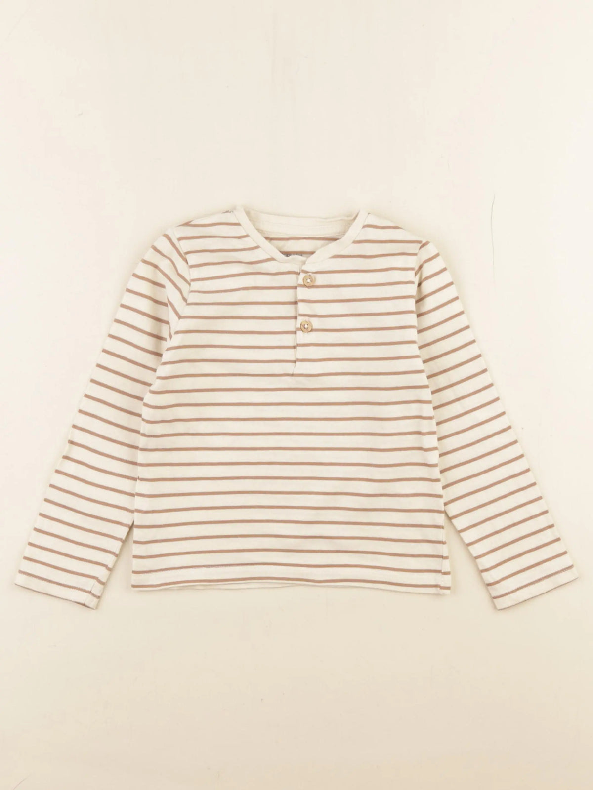 Vertbaudet - tee-shirt beige - 36 mois