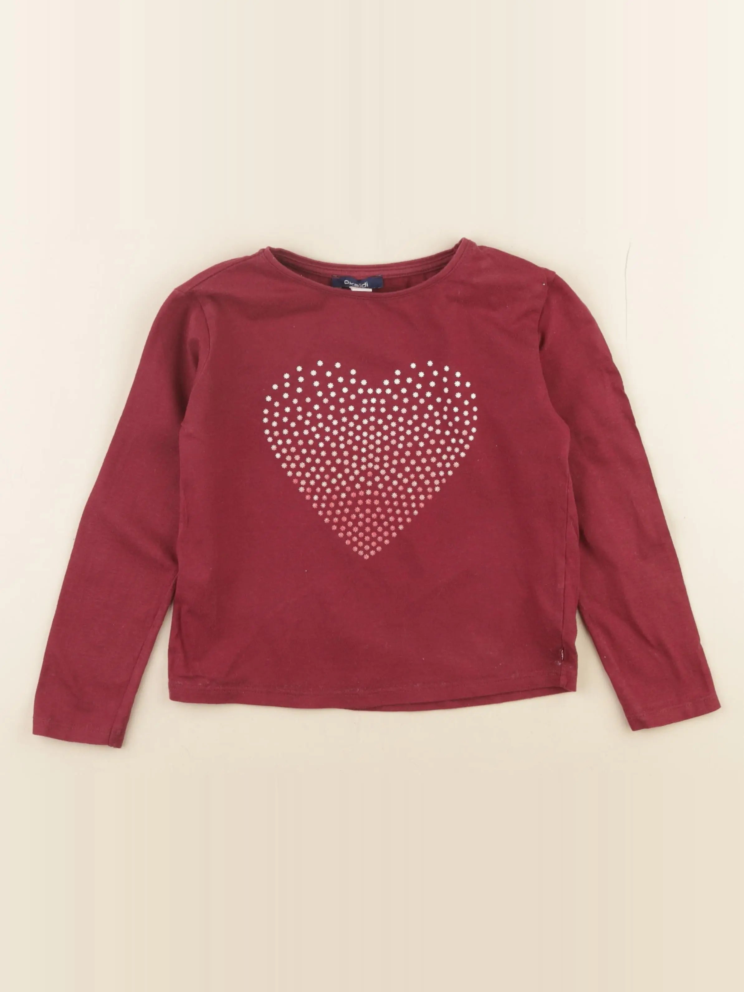 Okaidi - tee-shirt rouge - 6 ans