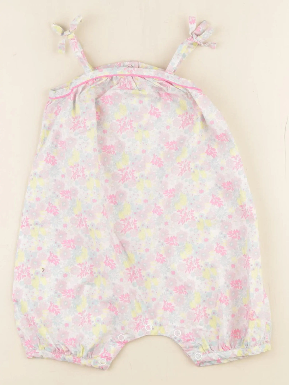 Petit Bateau - combinaison multicolore - 12 mois