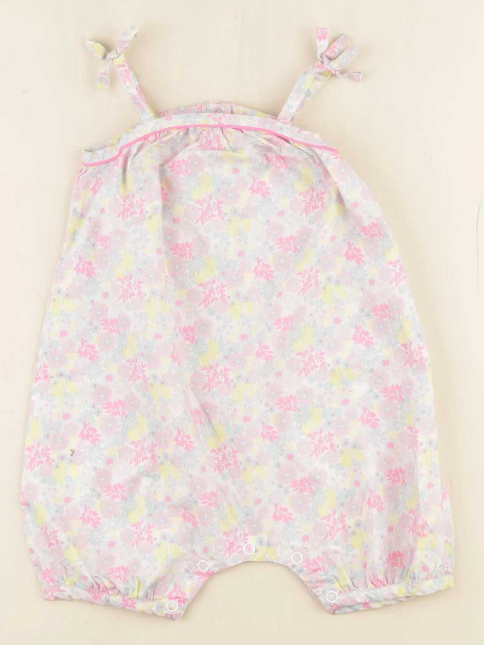 Petit Bateau - combinaison multicolore - 12 mois