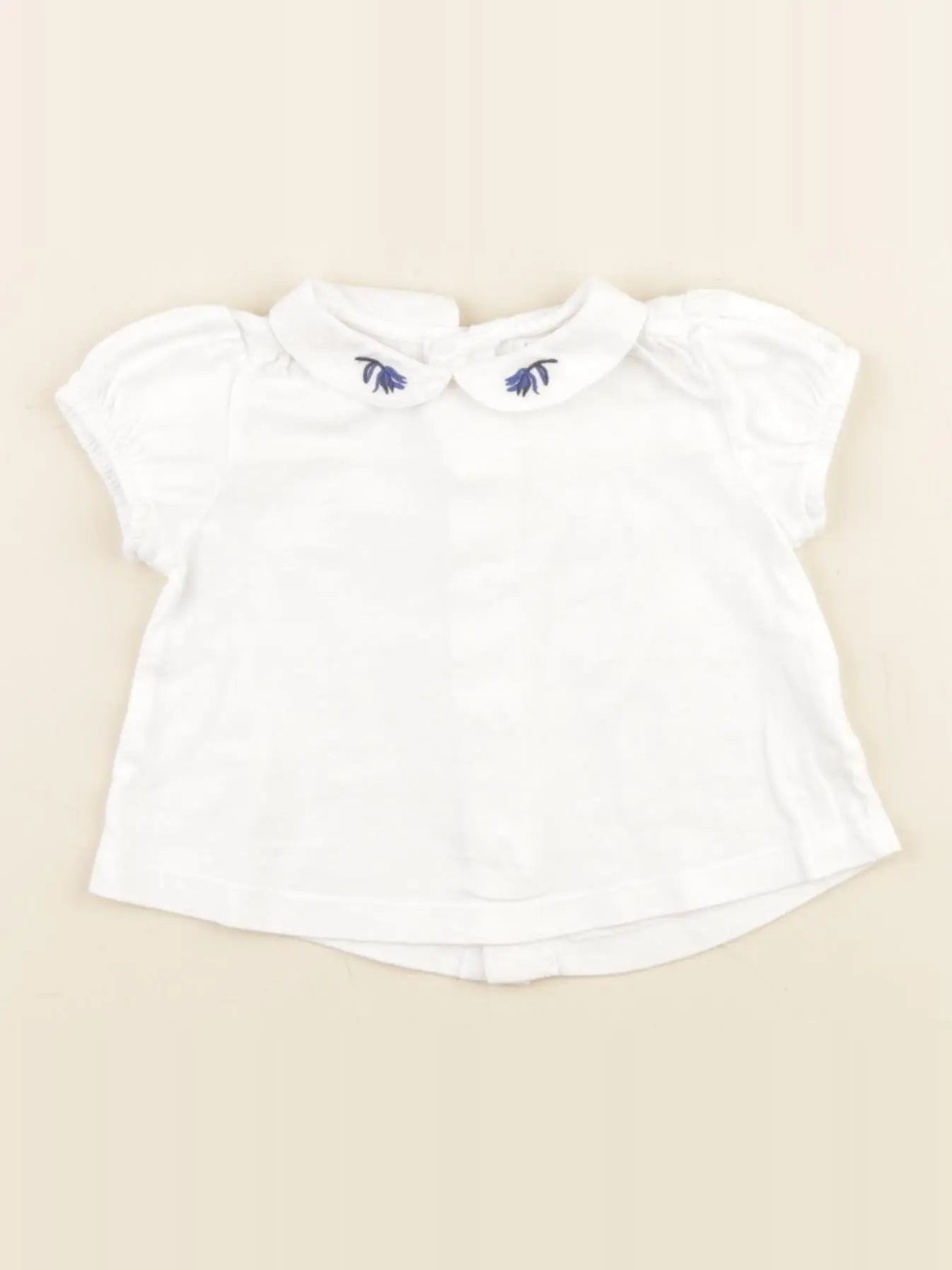 Boutchou - tee-shirt blanc - 3 mois