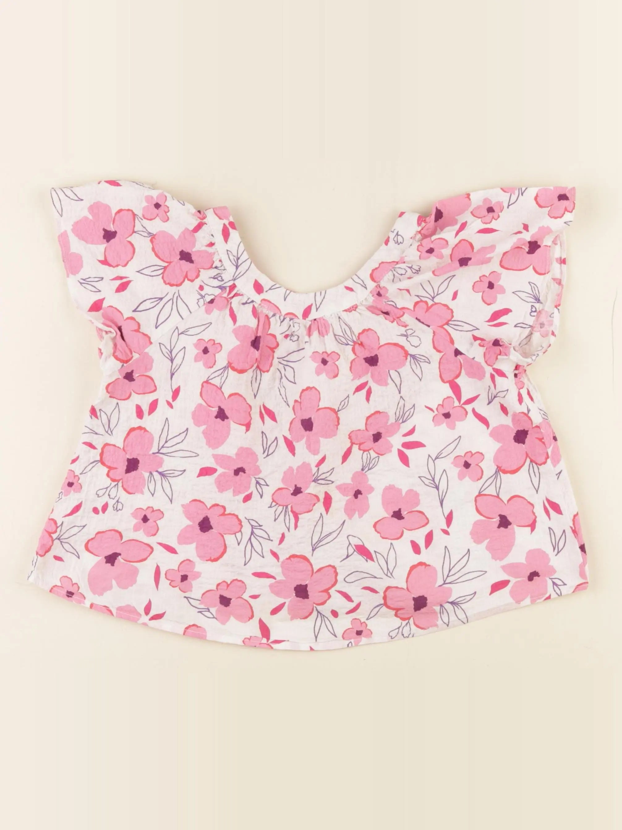 Zara - blouse multicolore - 3/4 ans