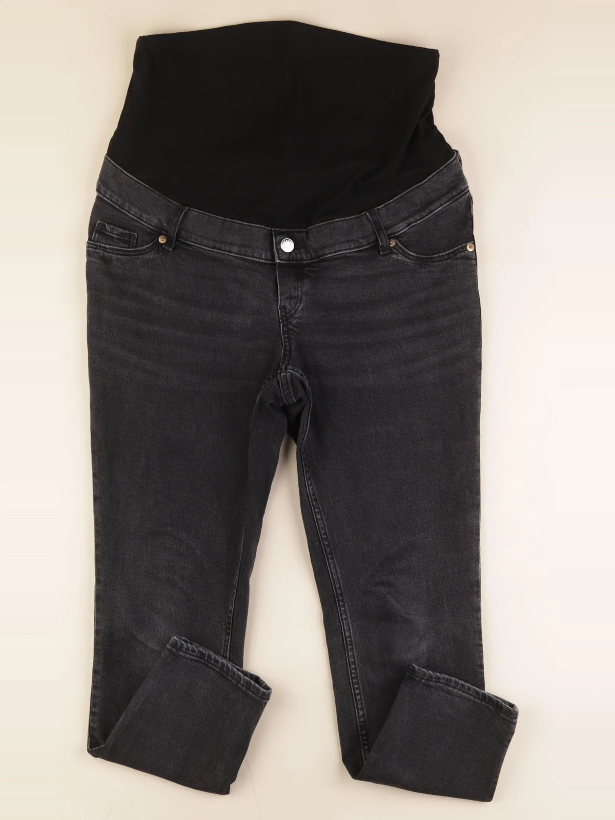 H&M - jean grossesse gris - 40 à 42