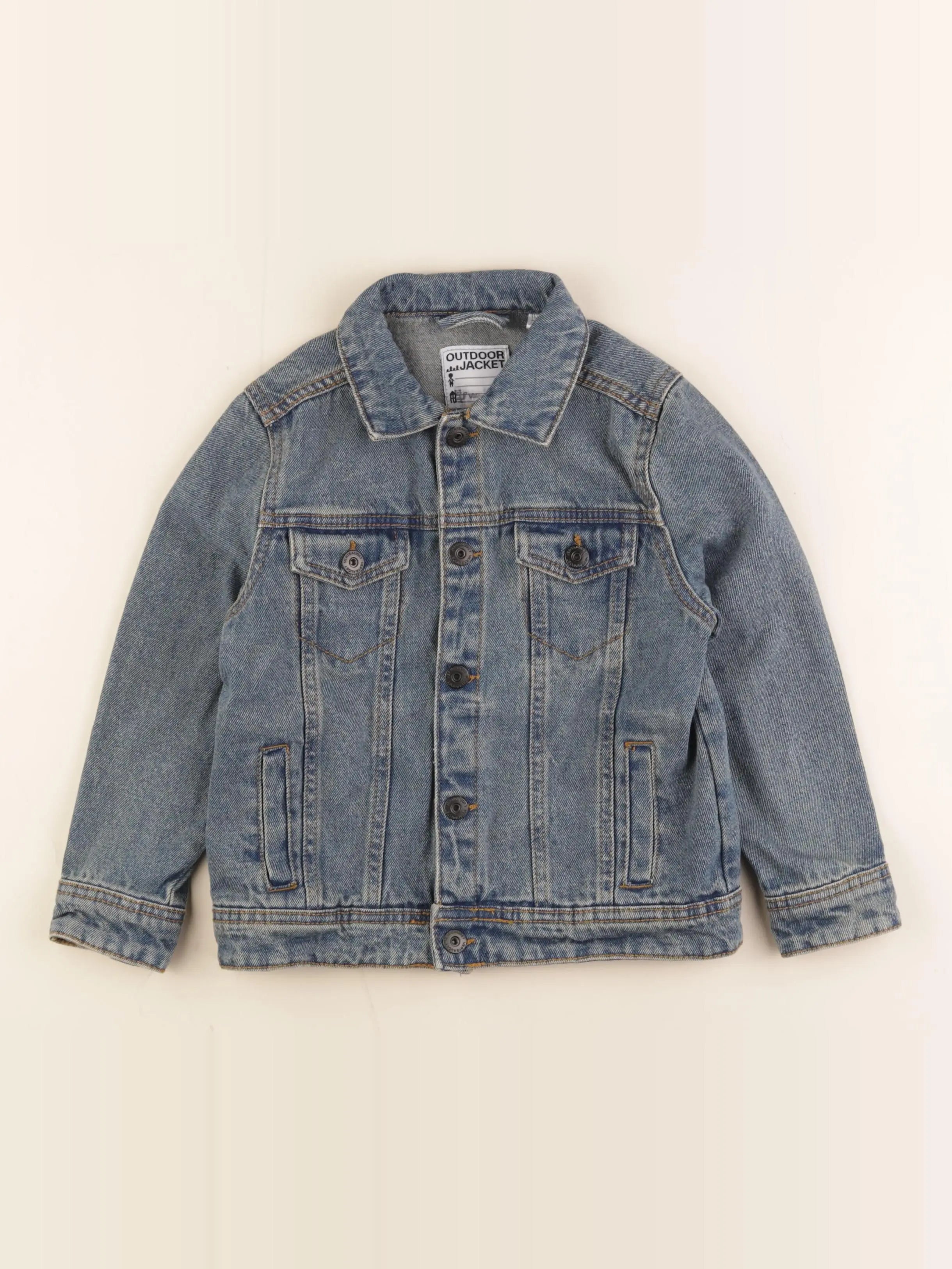 Vertbaudet - veste bleu - 5 ans