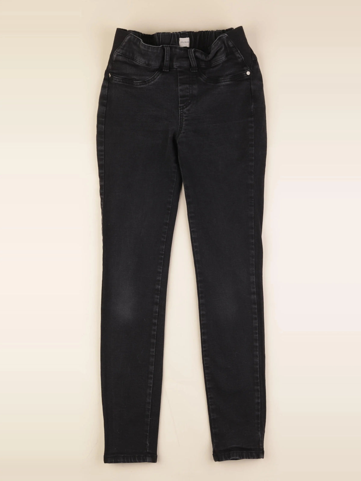 Jolibump - jean grossesse noir - 34 à 36