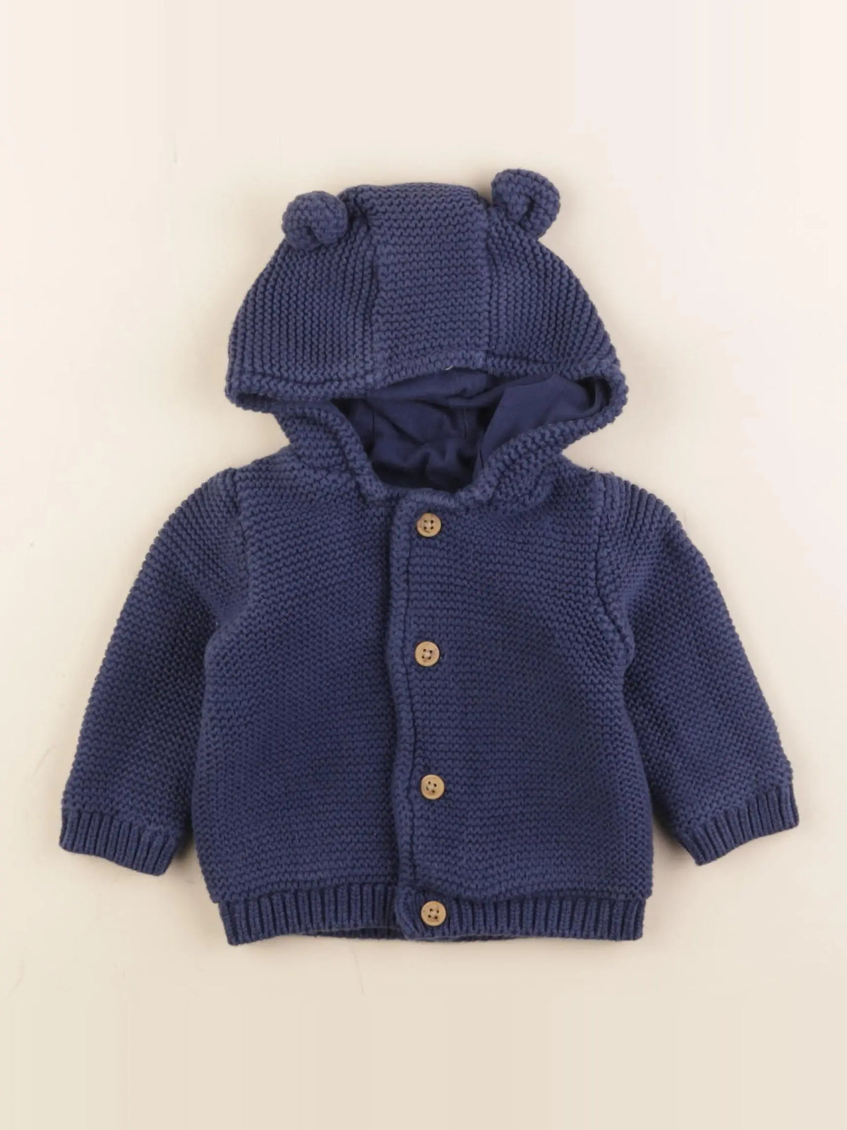 Marks & Spencer  - veste bleu - 3/6 mois