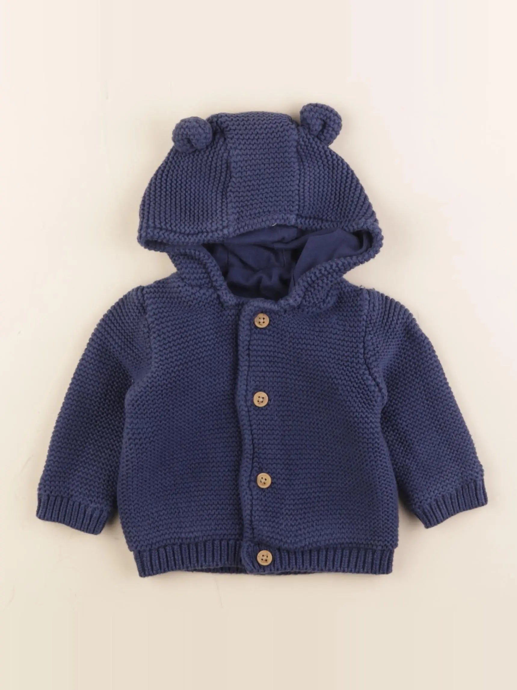 Marks & Spencer  - veste bleu - 3/6 mois