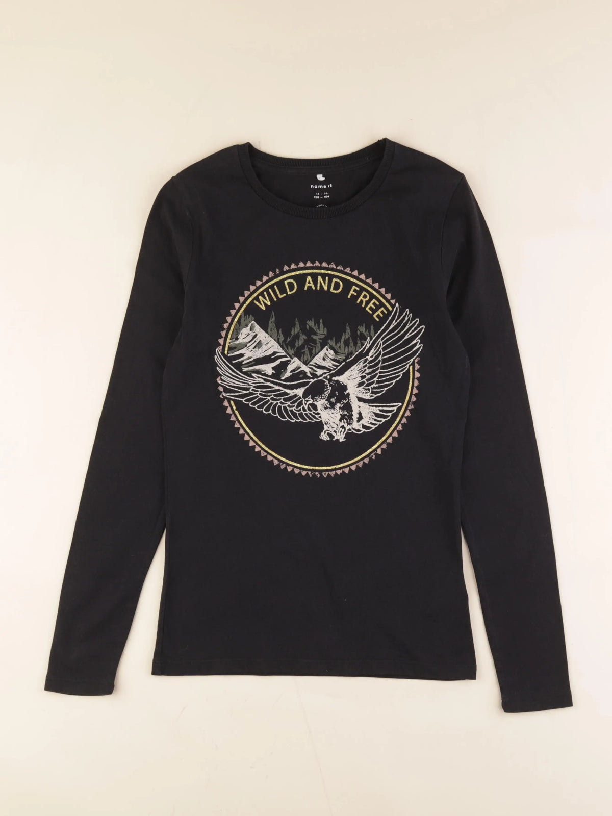Name it - tee-shirt noir - 13/14 ans
