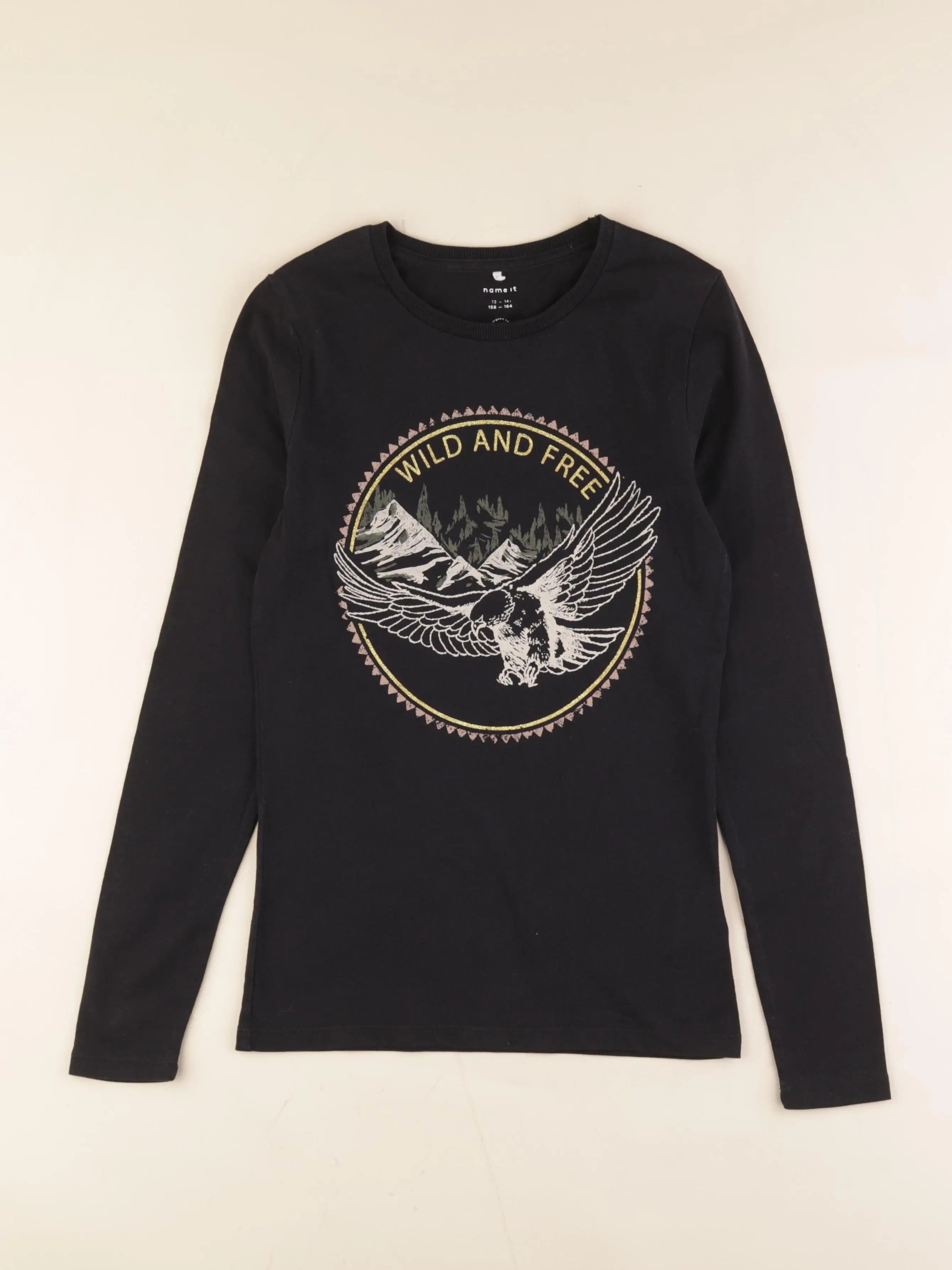Name it - tee-shirt noir - 13/14 ans