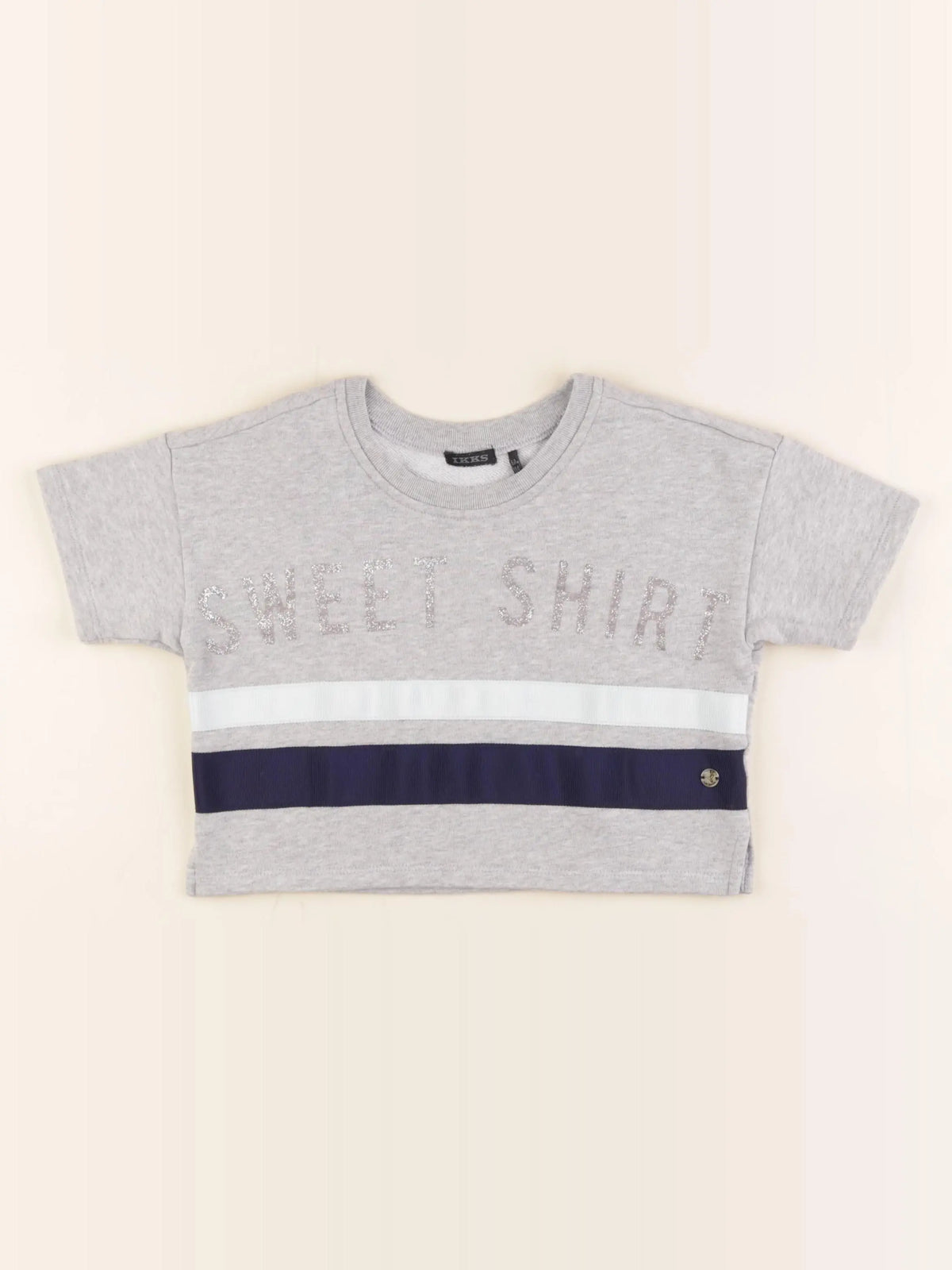 IKKS - tee-shirt gris - 6 ans