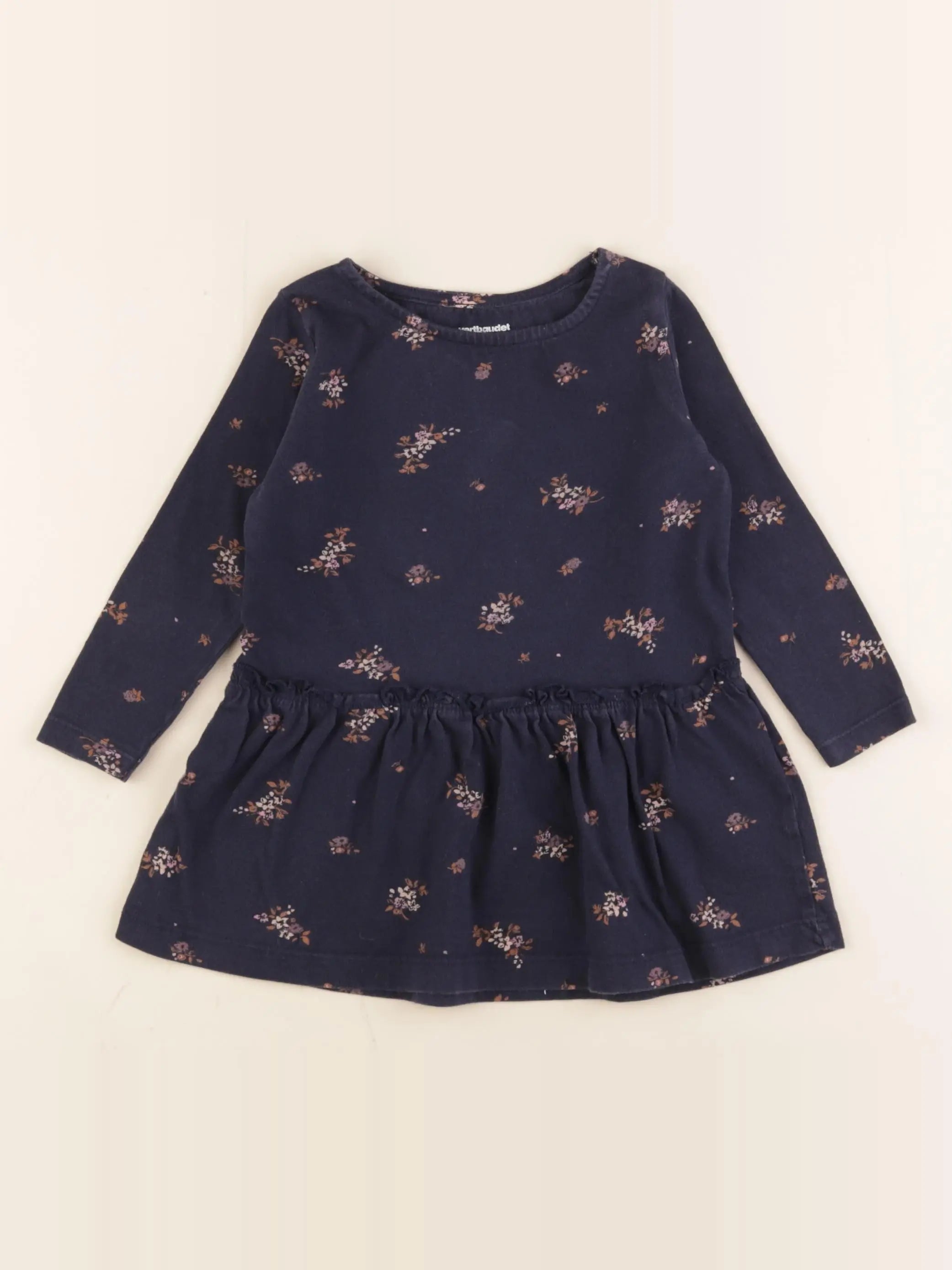 Vertbaudet - robe bleu - 2 ans