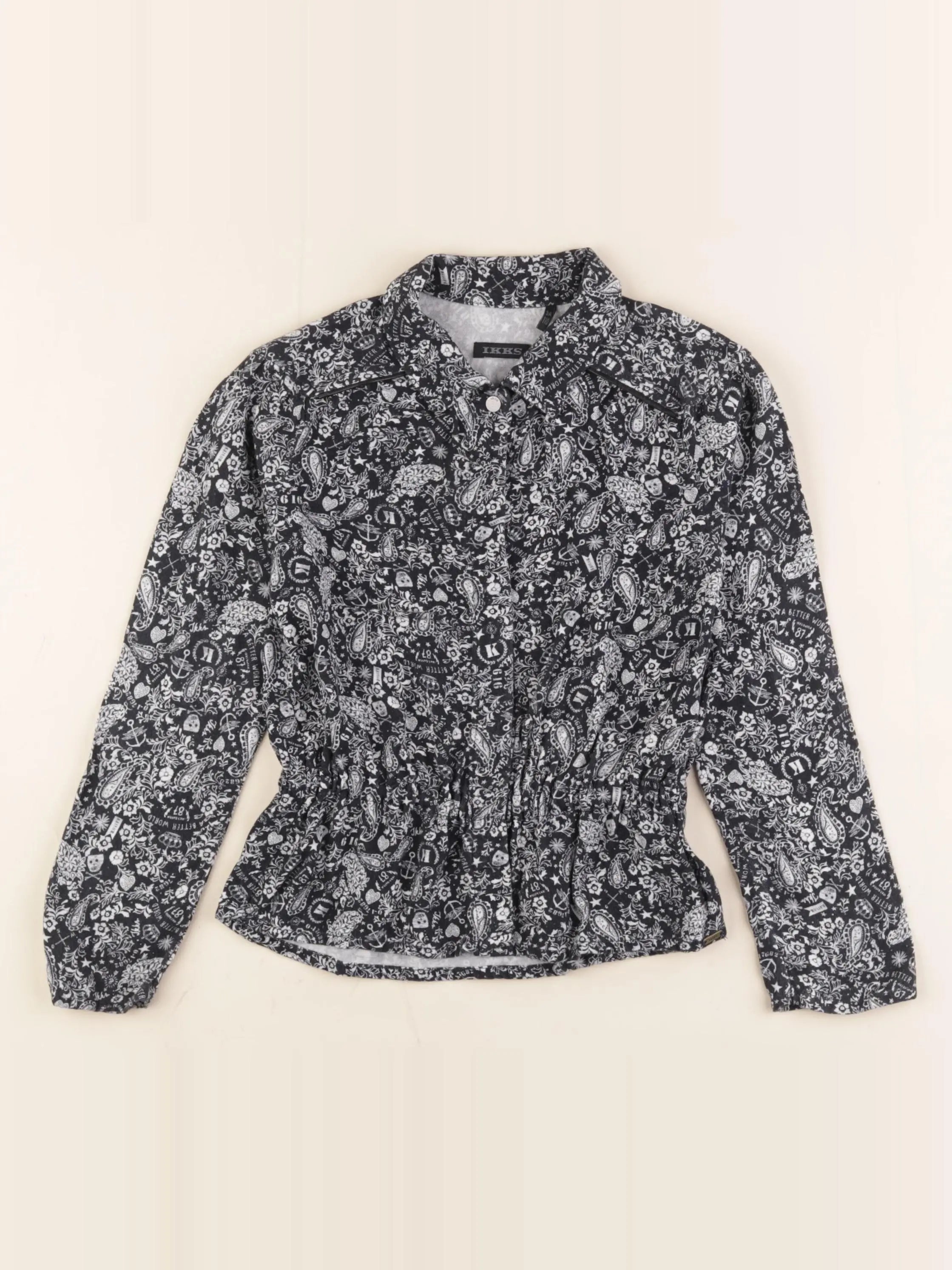 IKKS - chemise noir - 5 ans