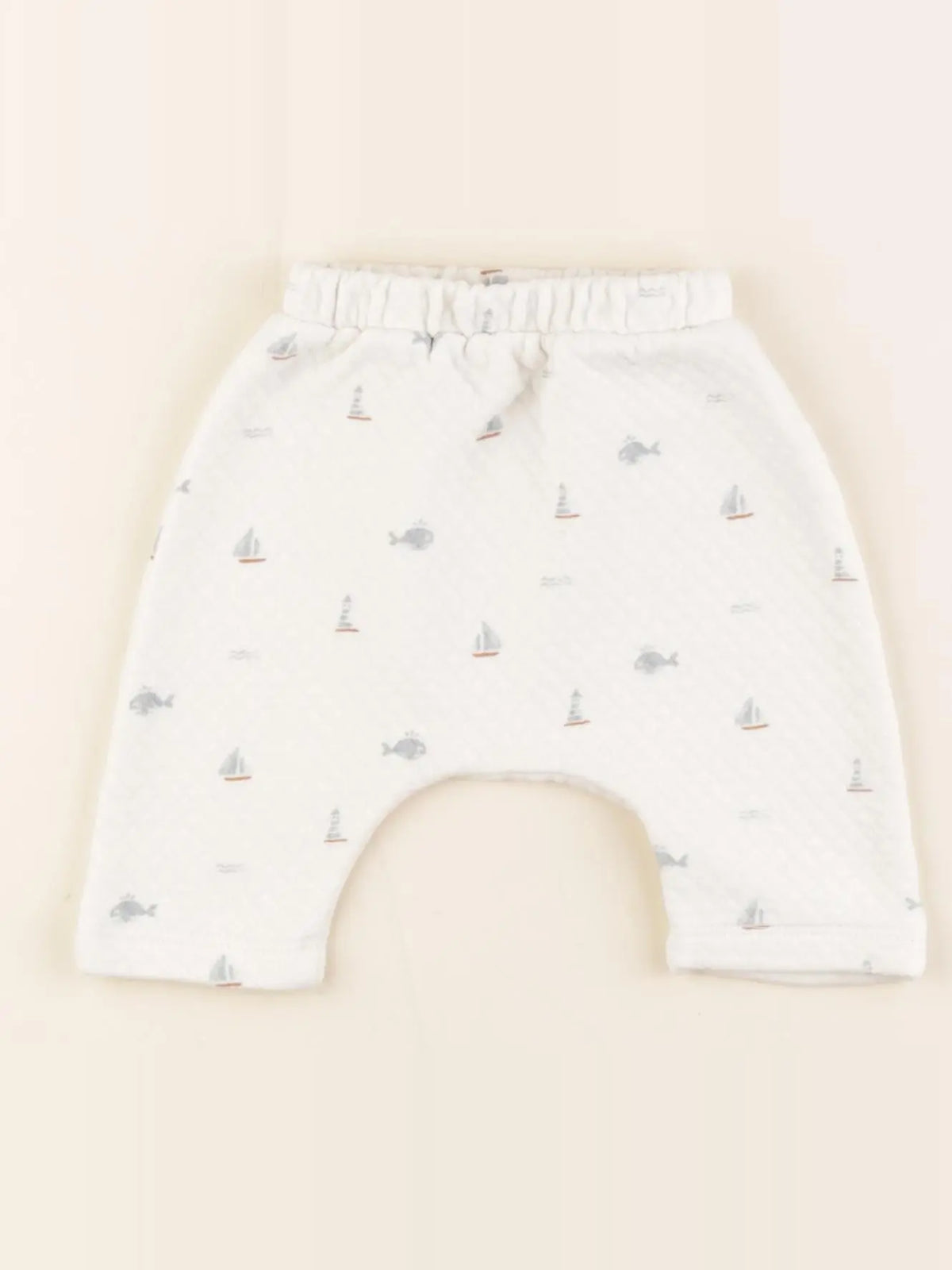 Vertbaudet - sarouel beige - 1 mois