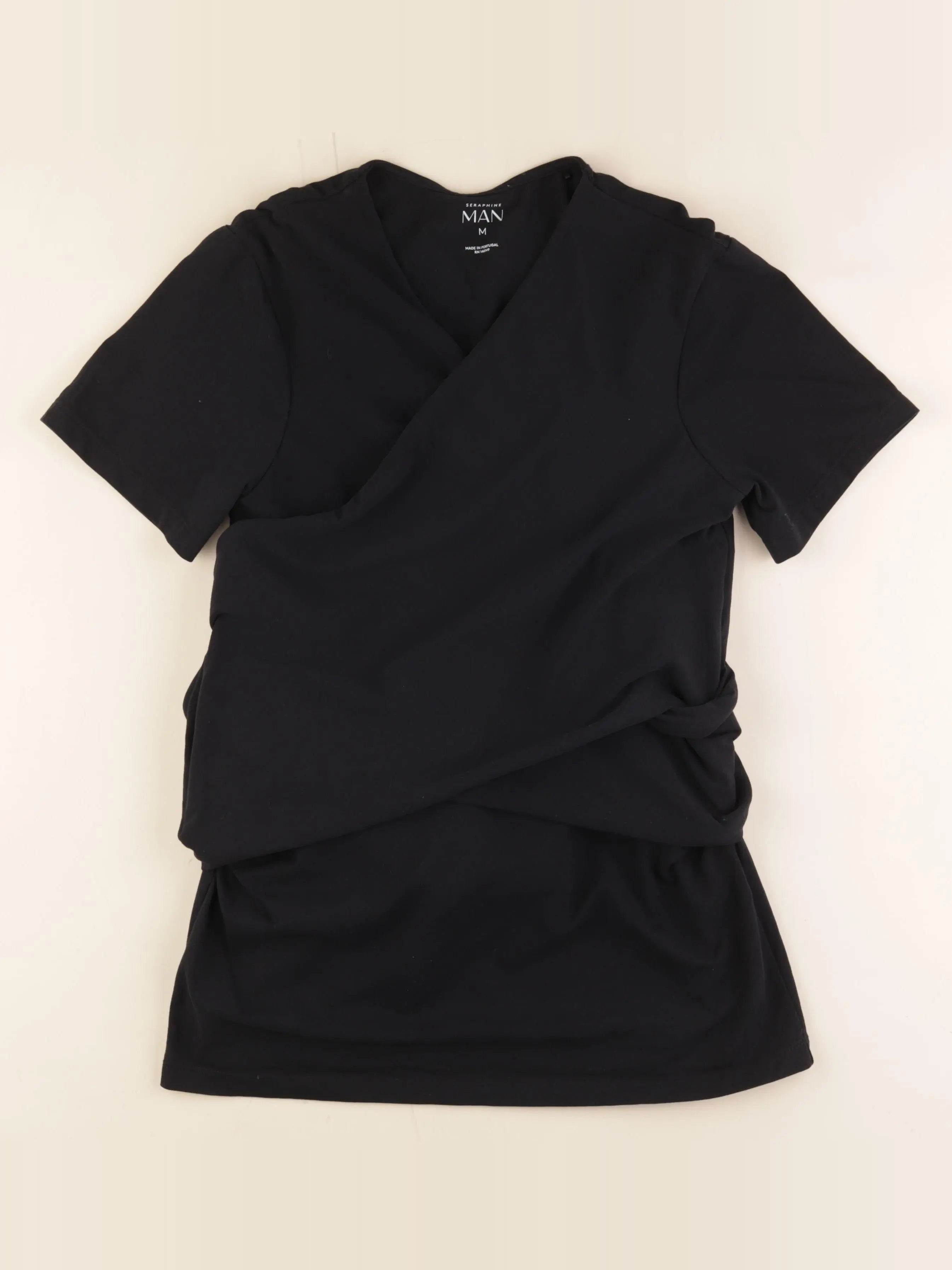 Seraphine - tee-shirt grossesse, allaitement noir - m