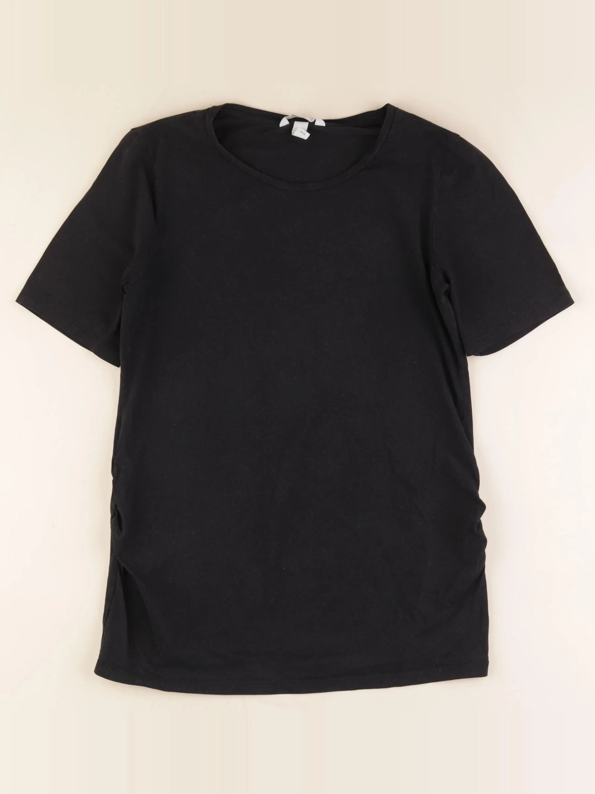 H&M - tee-shirt grossesse noir - m