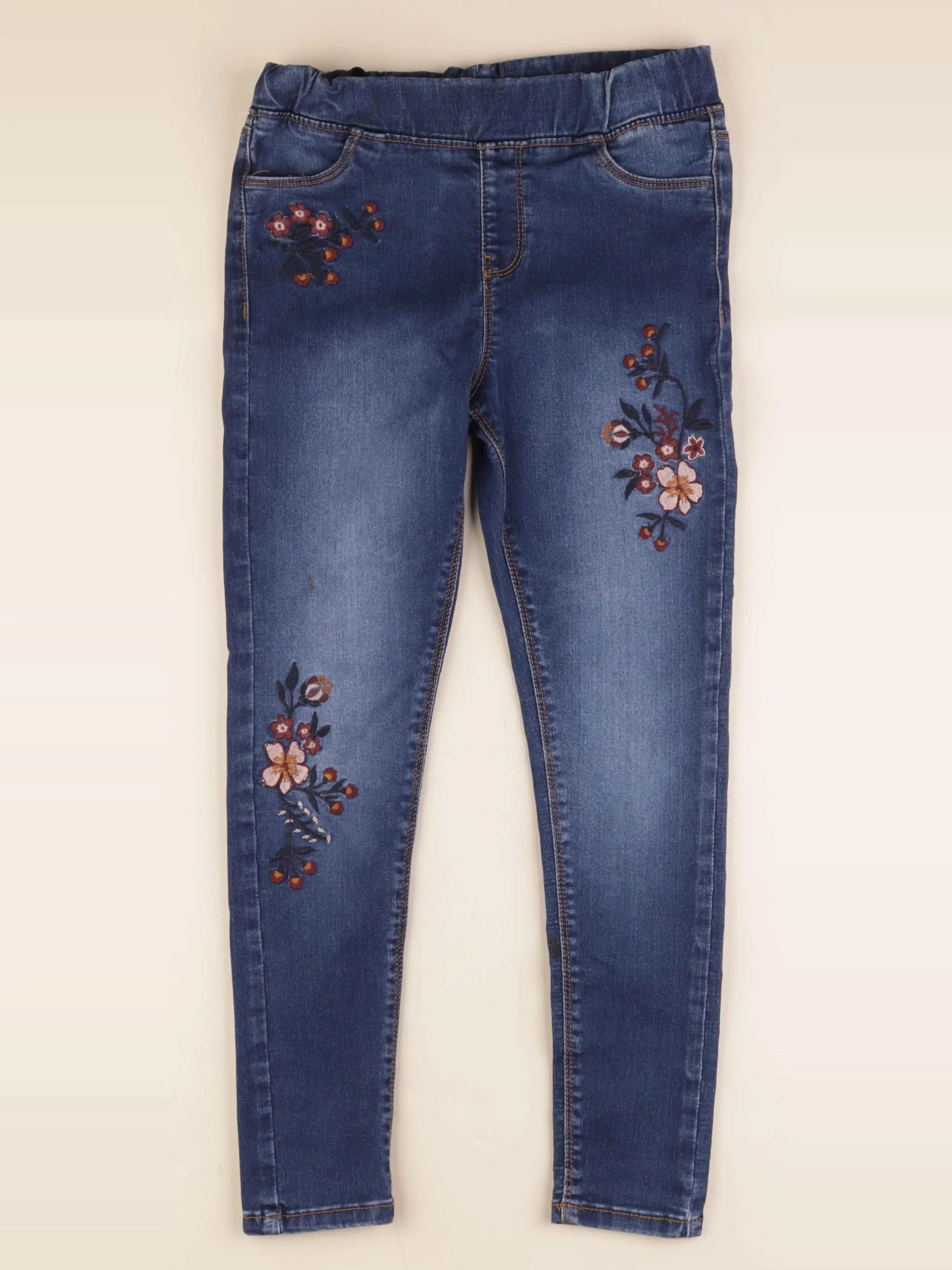 Vertbaudet - jegging bleu - 10 ans