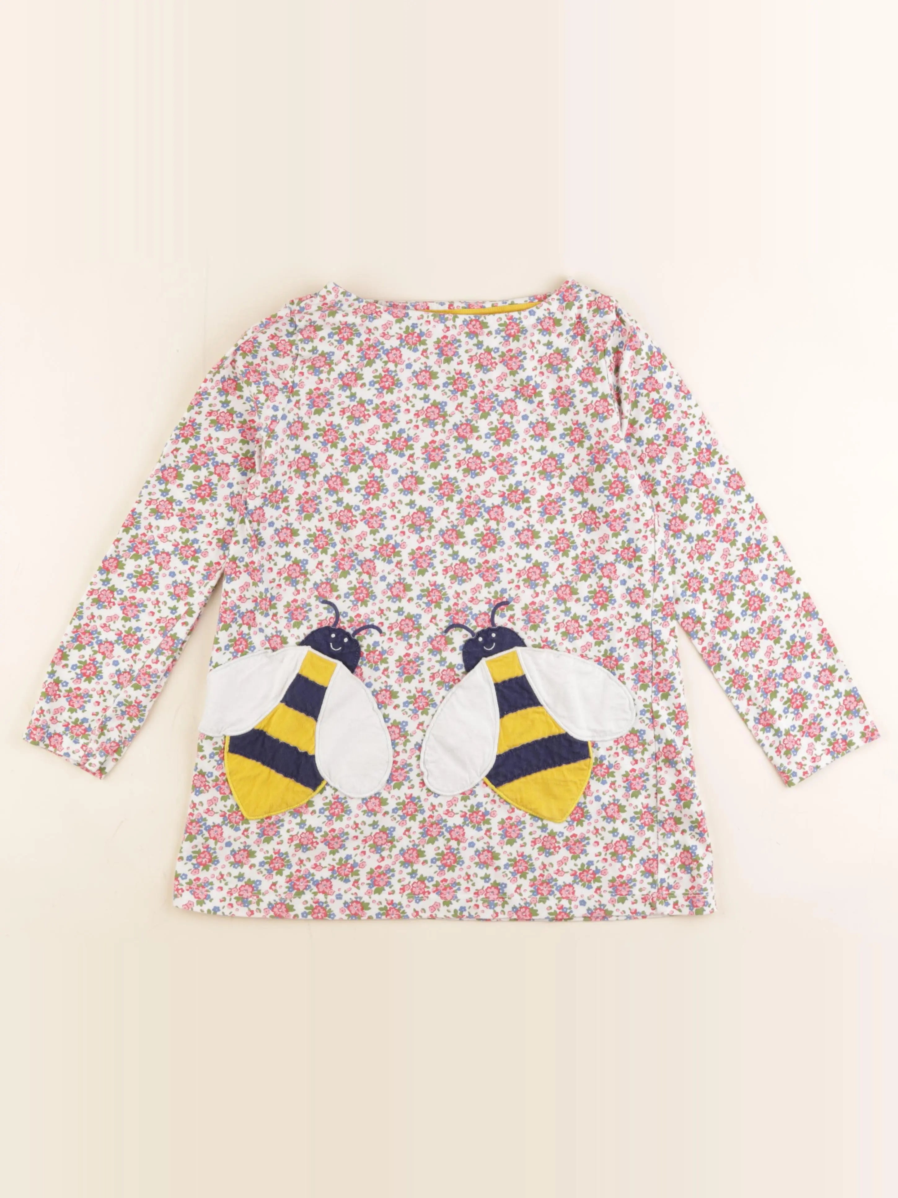 Mini Boden - tee-shirt multicolore - 7/8 ans
