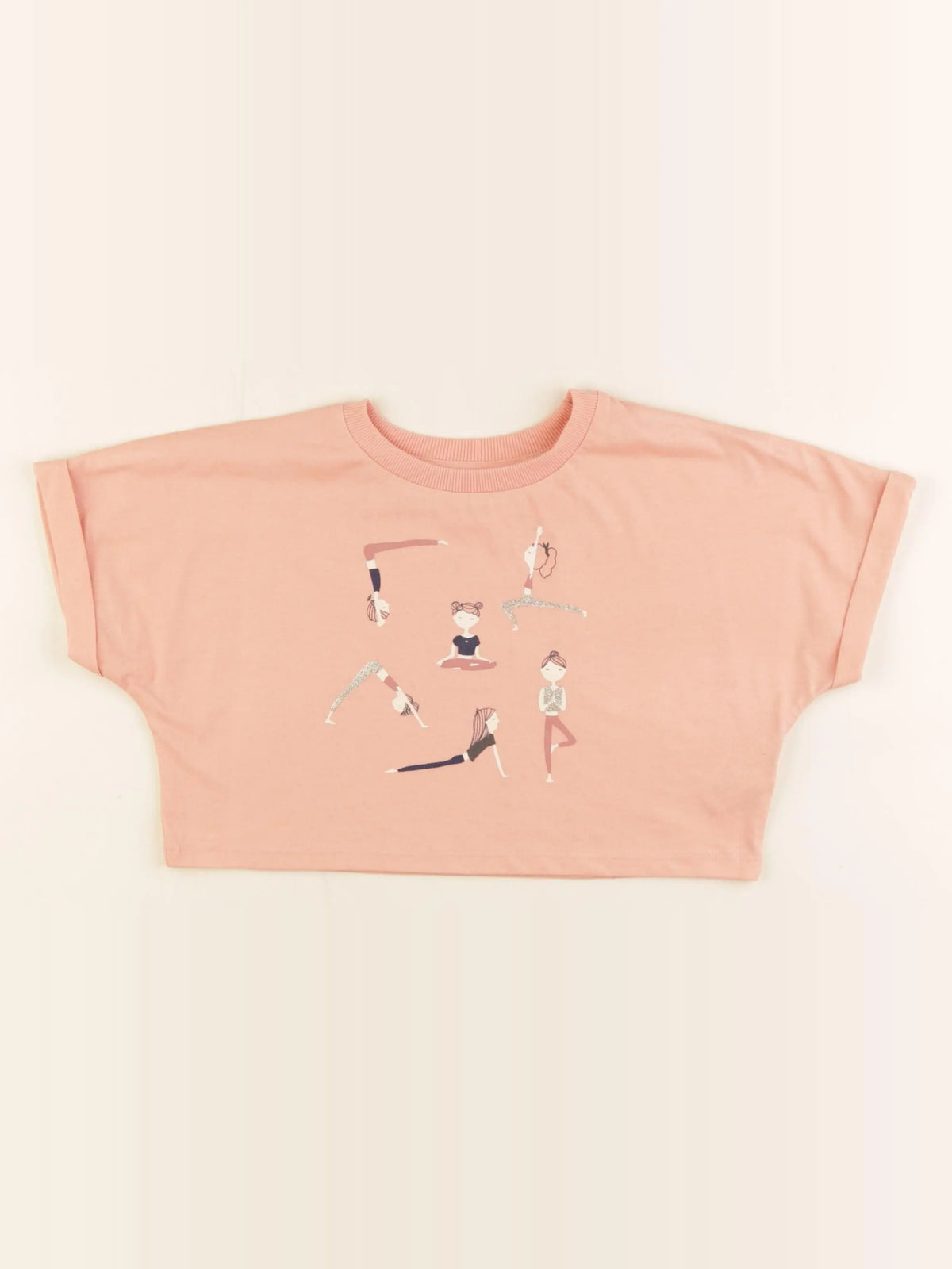 Vertbaudet - tee-shirt orange - 3 ans