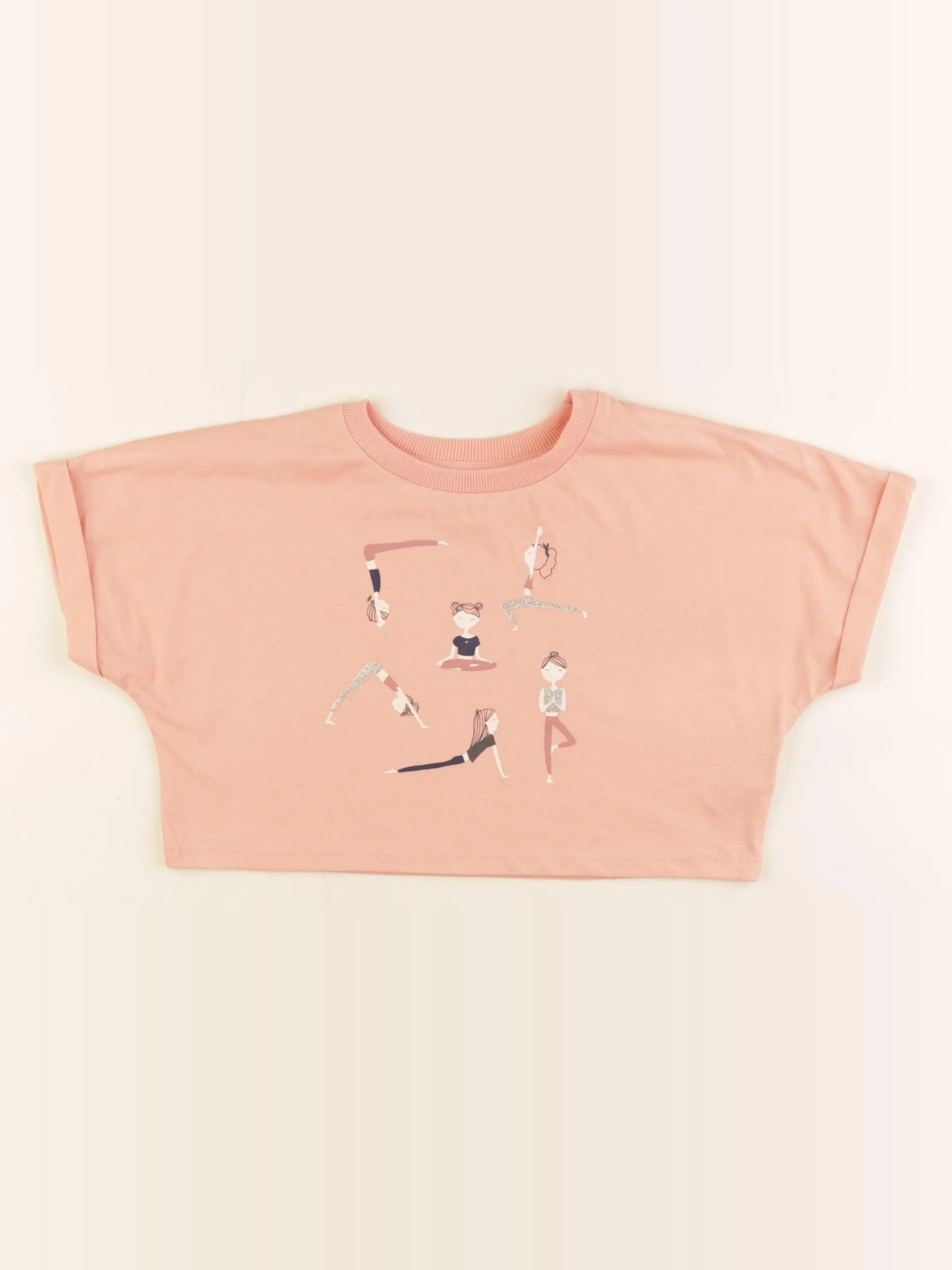 Vertbaudet - tee-shirt orange - 3 ans