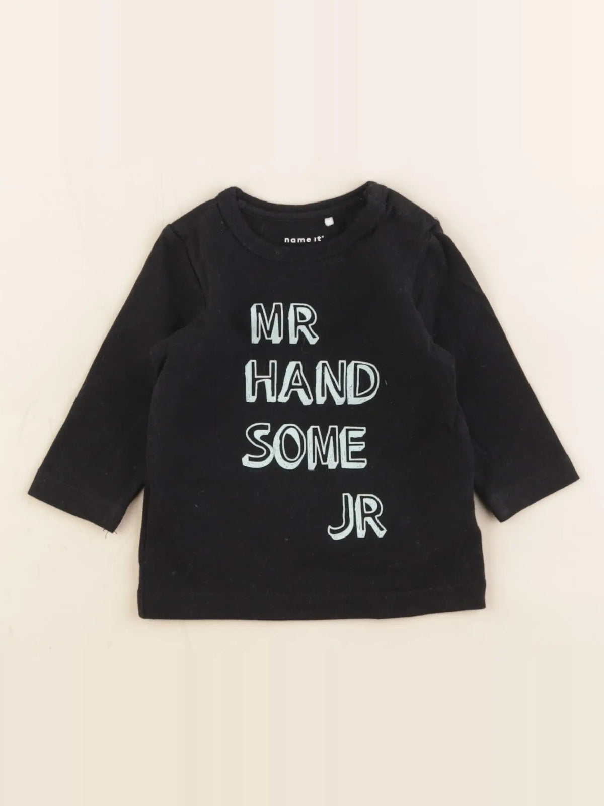 Name it - tee-shirt noir - 1/2 mois